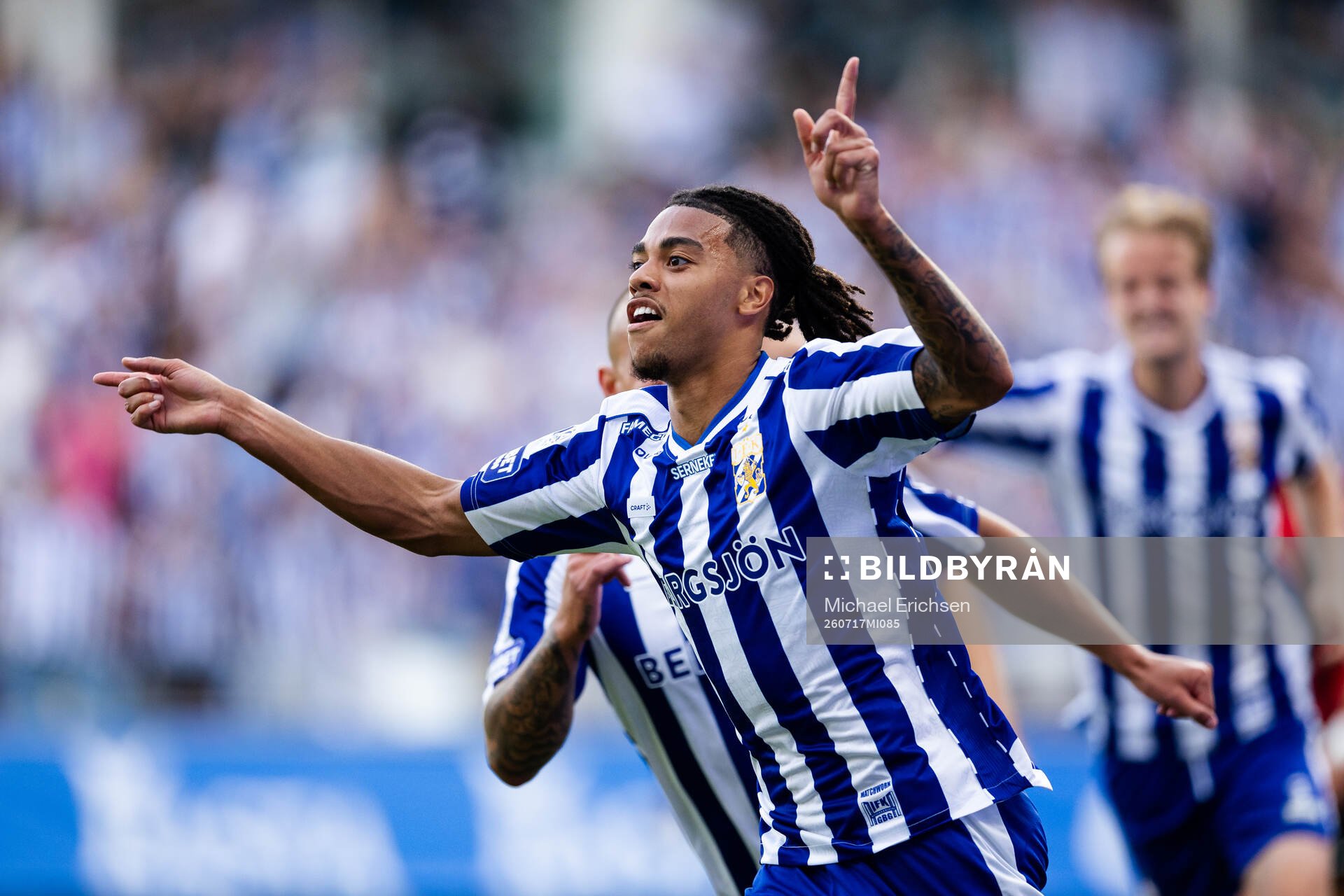 IFK Göteborgs Sebastian Clemmensen jublar