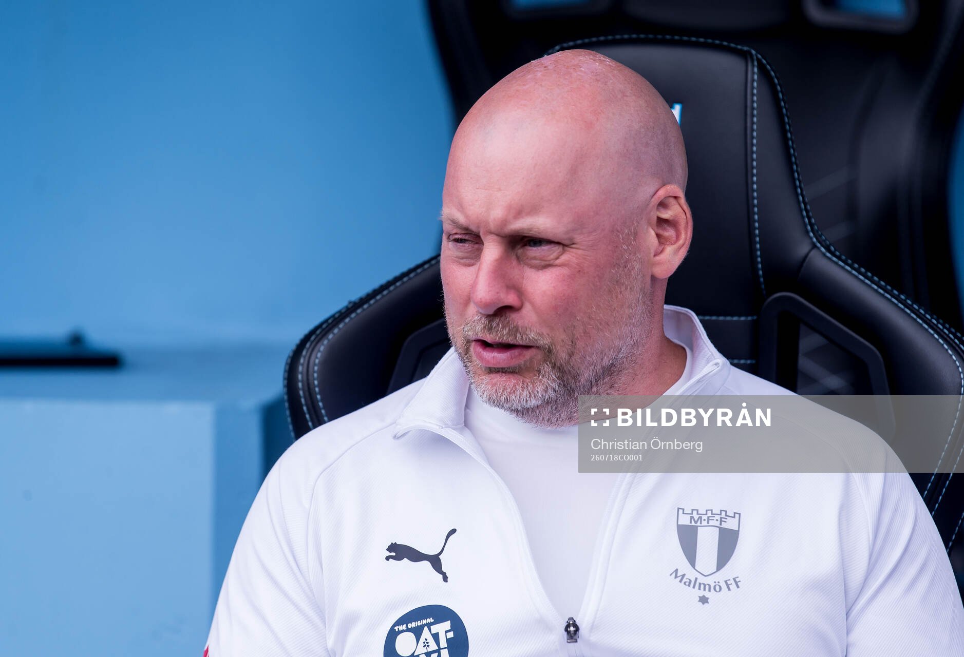 Malmö FFs tränare Jonas Valfridsson