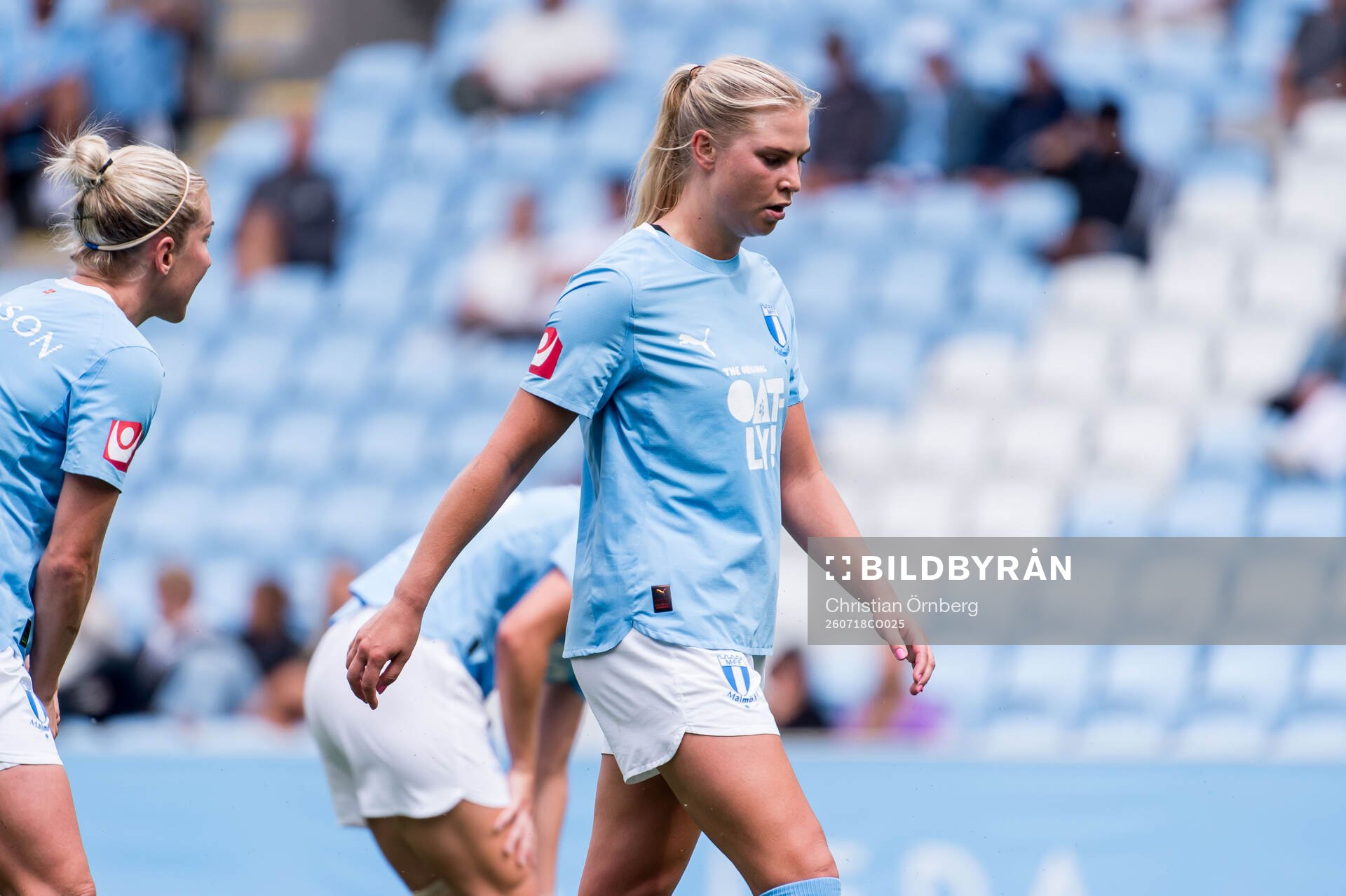 Malmö FFs Ellen Löfqvist deppar