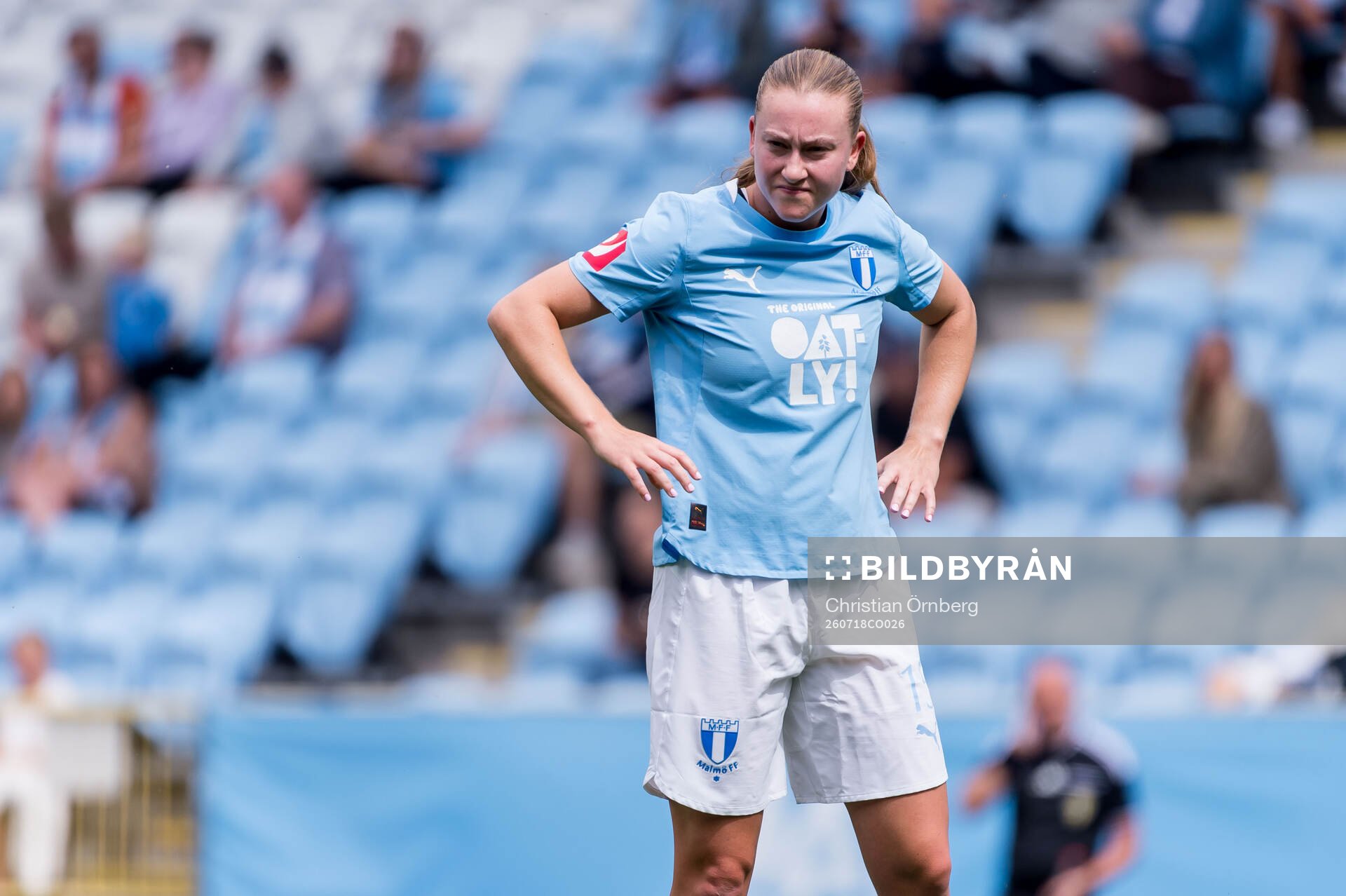 Malmö FFs Agnes Mårtensson deppar