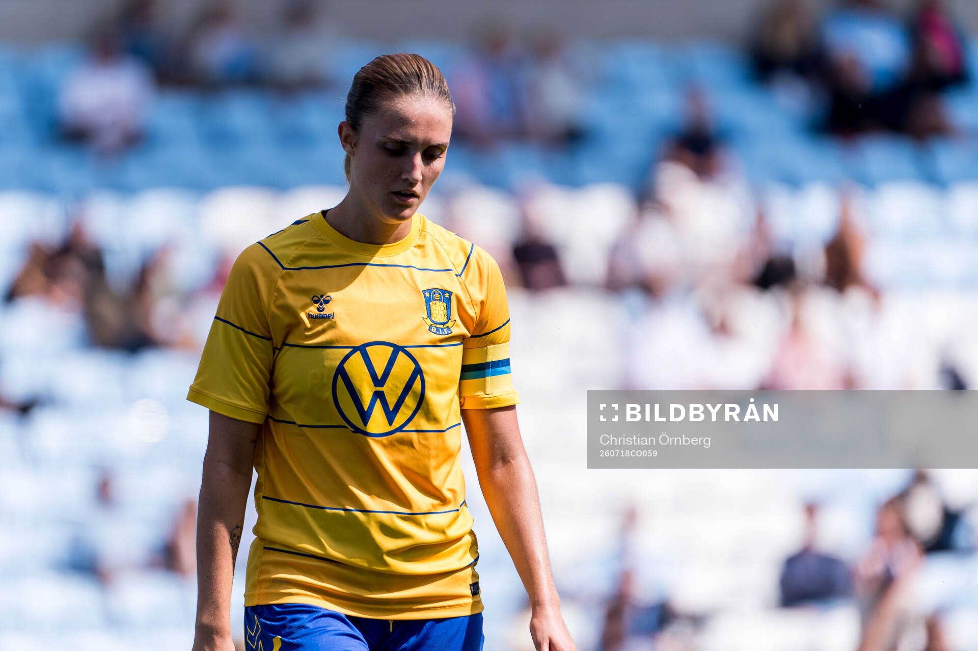 Brøndbys Julie Madsen deppar