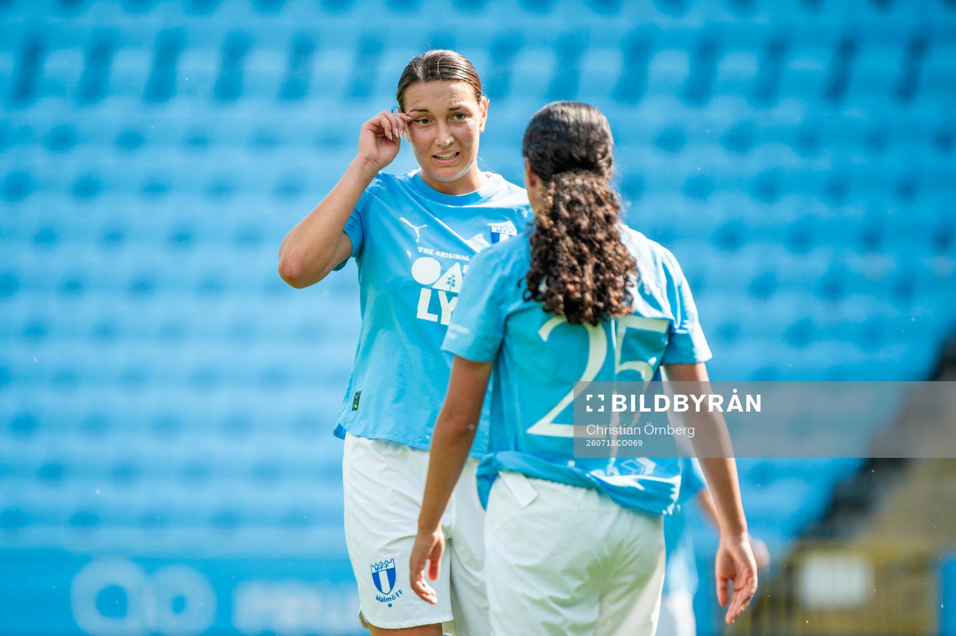 Malmö FFs Alexia Mitkovska deppar