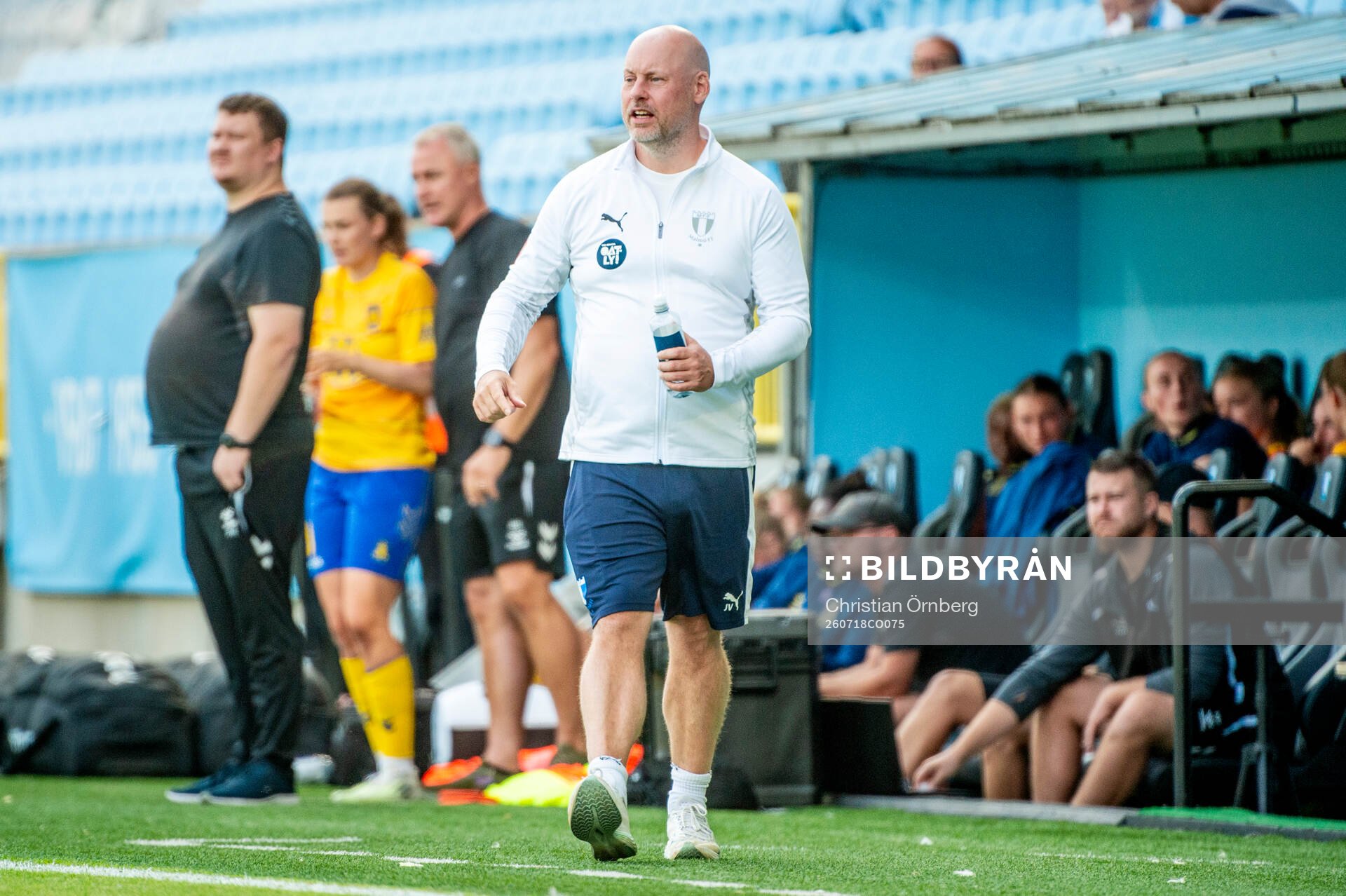 Malmö FFs tränare Jonas Valfridsson