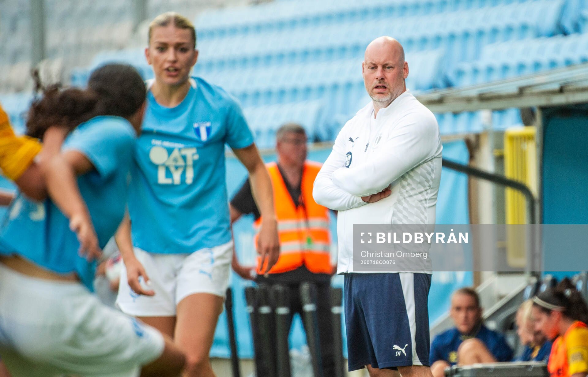 Malmö FFs tränare Jonas Valfridsson