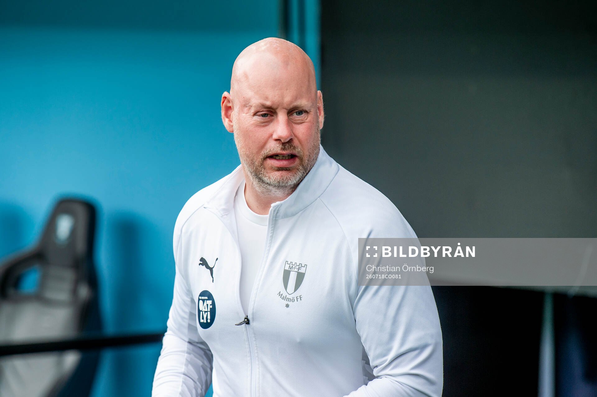 Malmö FFs tränare Jonas Valfridsson