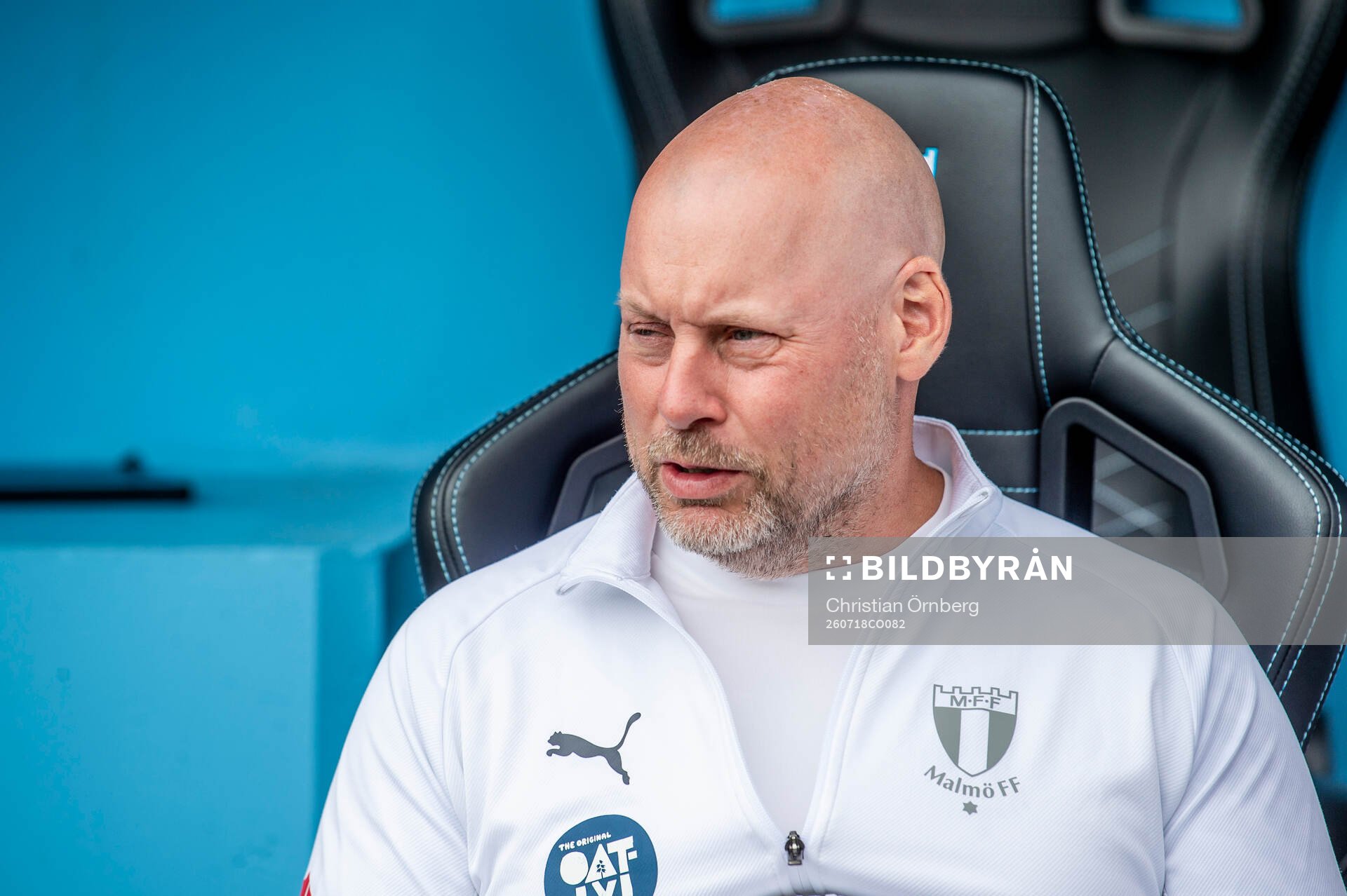 Malmö FFs tränare Jonas Valfridsson