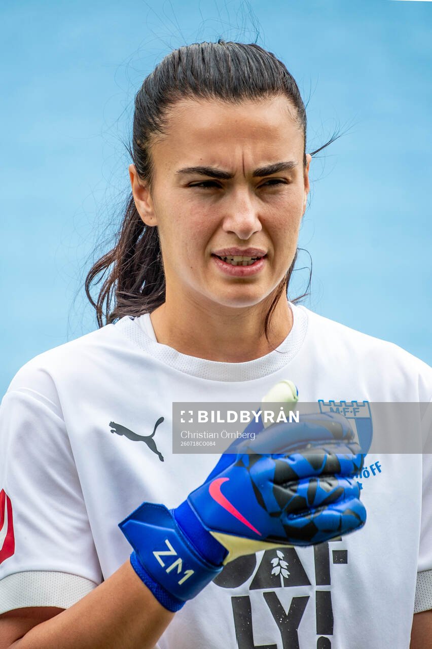 Malmö FFs målvakt Zecira Musovic