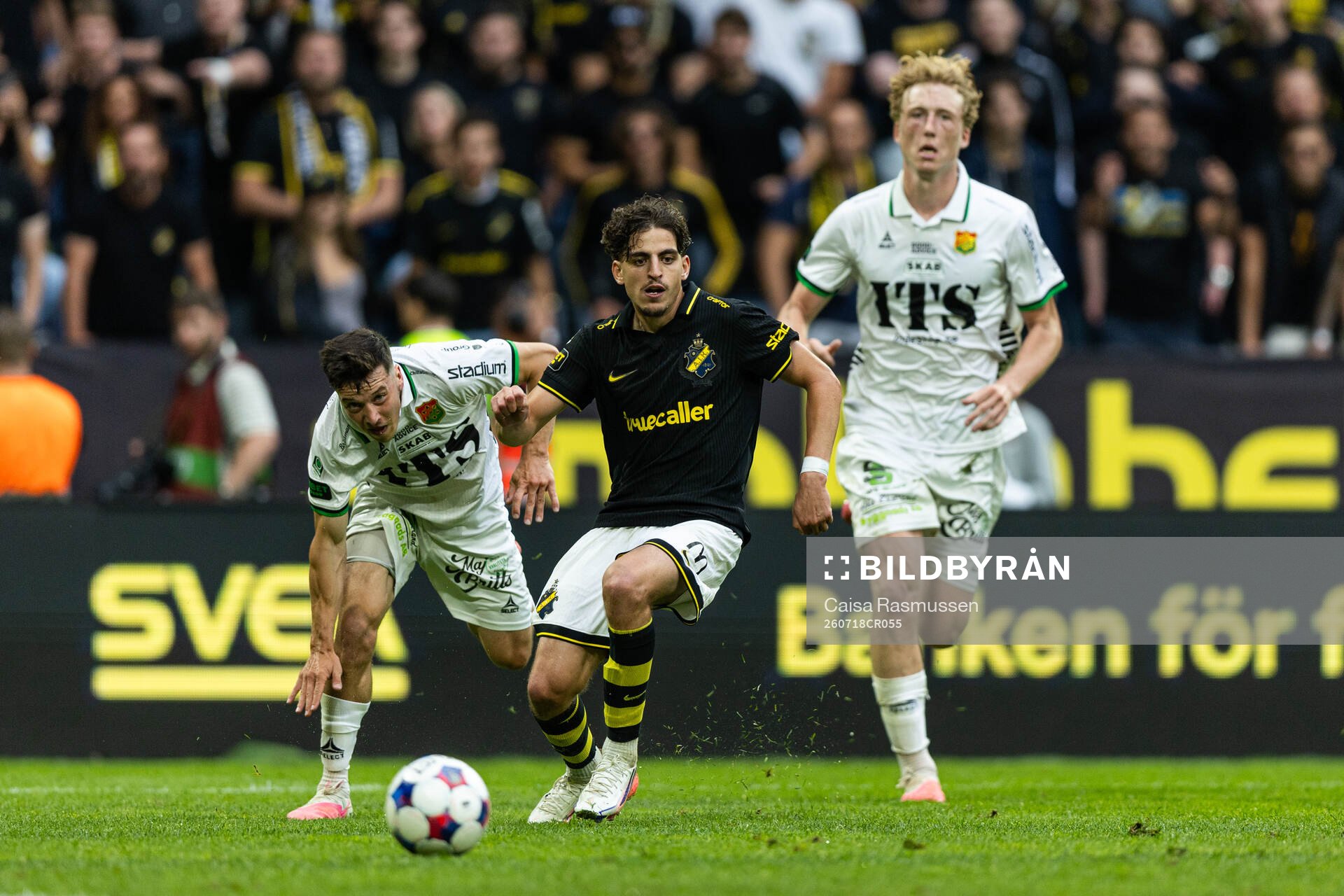 under fotbollsmatchen i Allsvenskan mellan AIK och GAIS