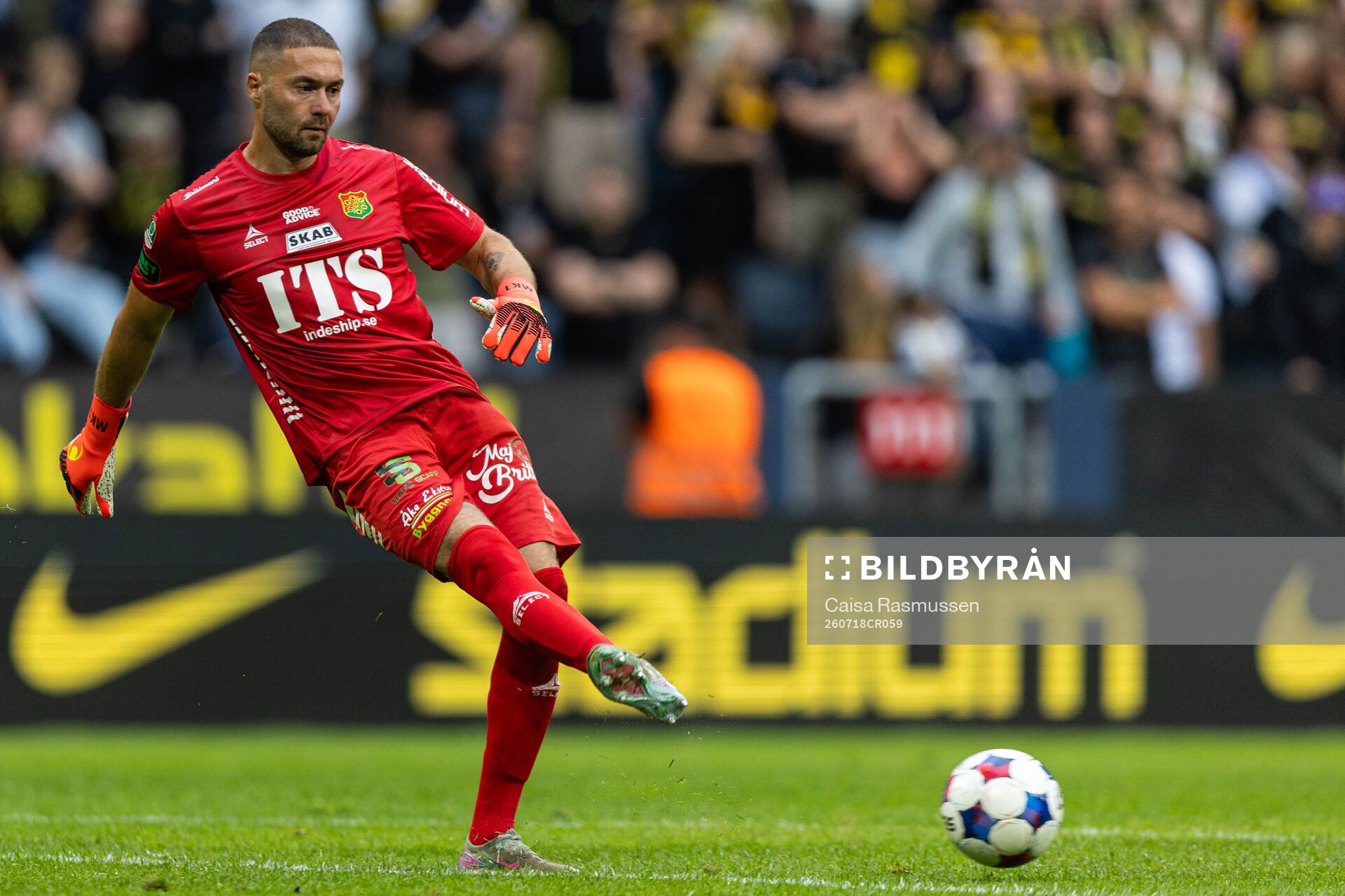 GAIS målvakt Mergim Krasniqi