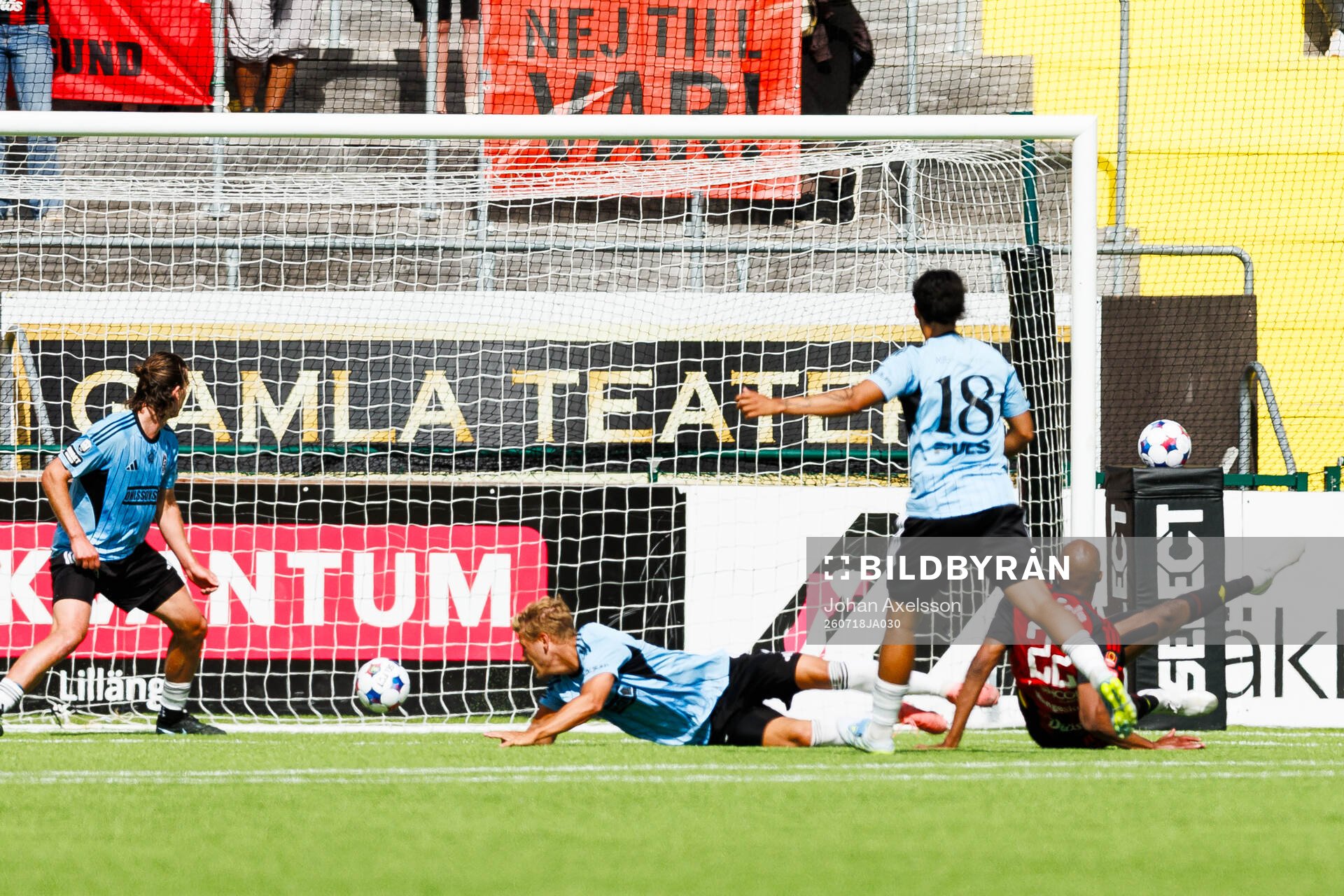 Östersunds Jabir Abdihakim Ali gör 1-0