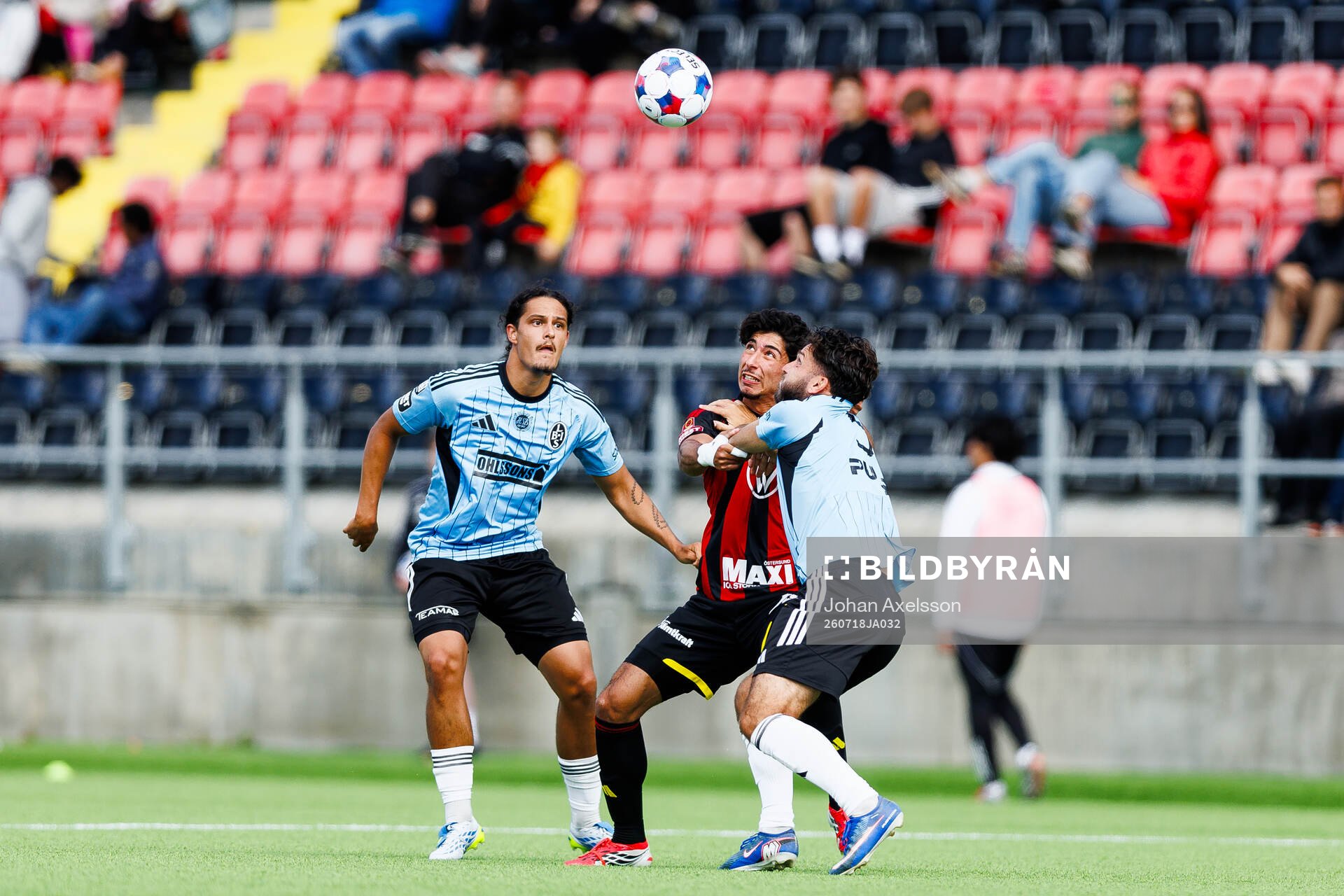 Östersunds Abdulla Abodi Qasem och Landskronas Edi