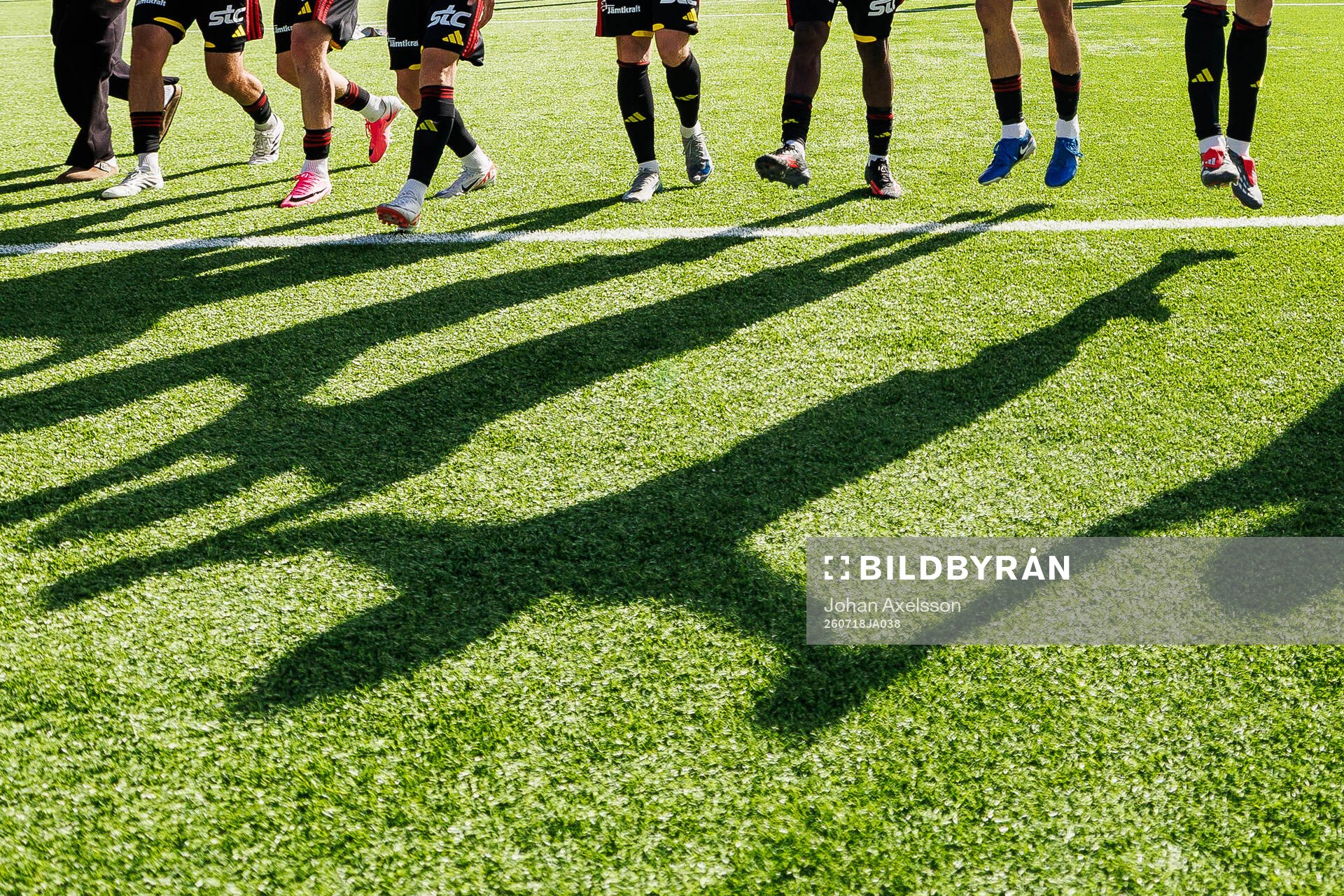 Östersunds spelare jublar