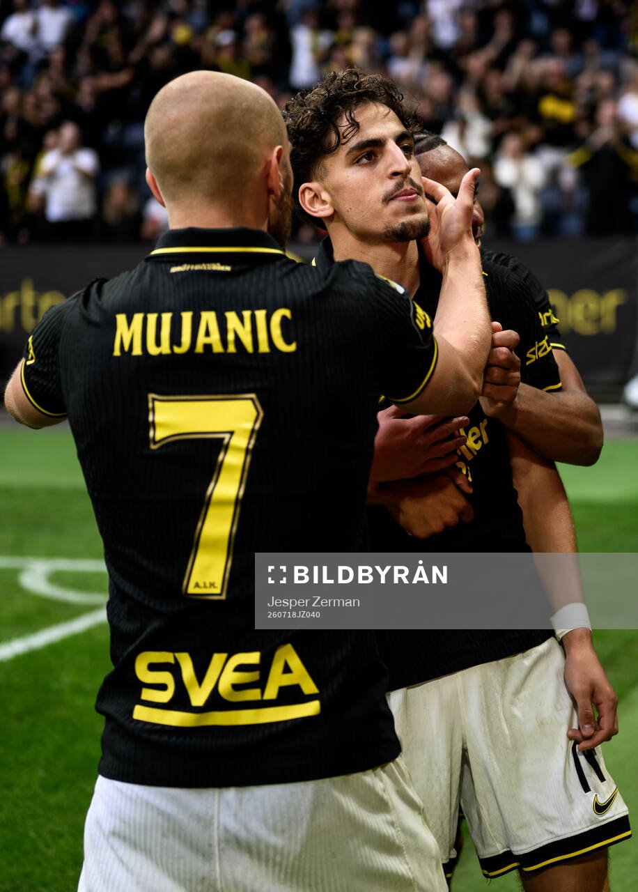AIKs Taha Ayari jublar