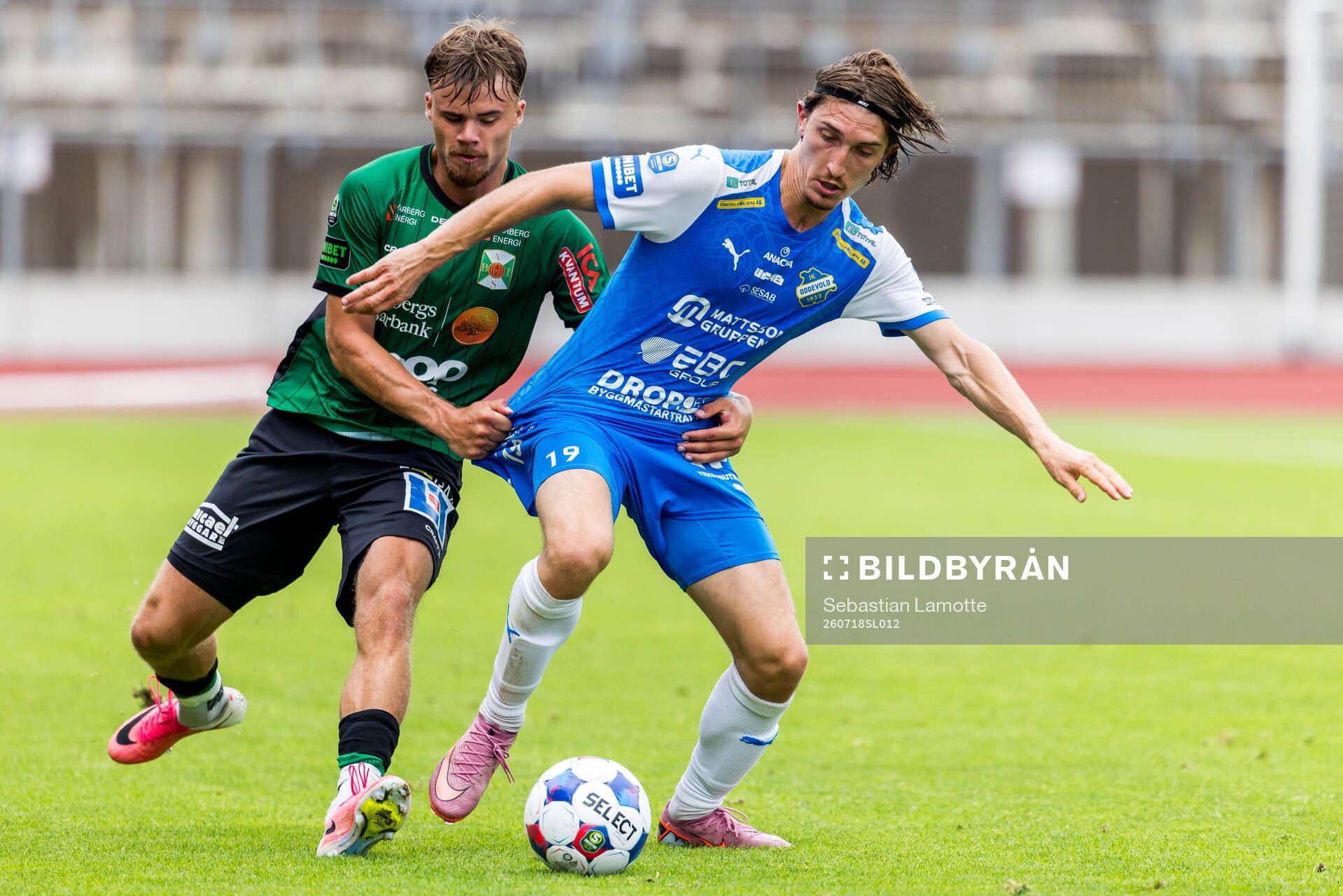 Varbergs Olle Werner och Oddevolds Hugo Engström