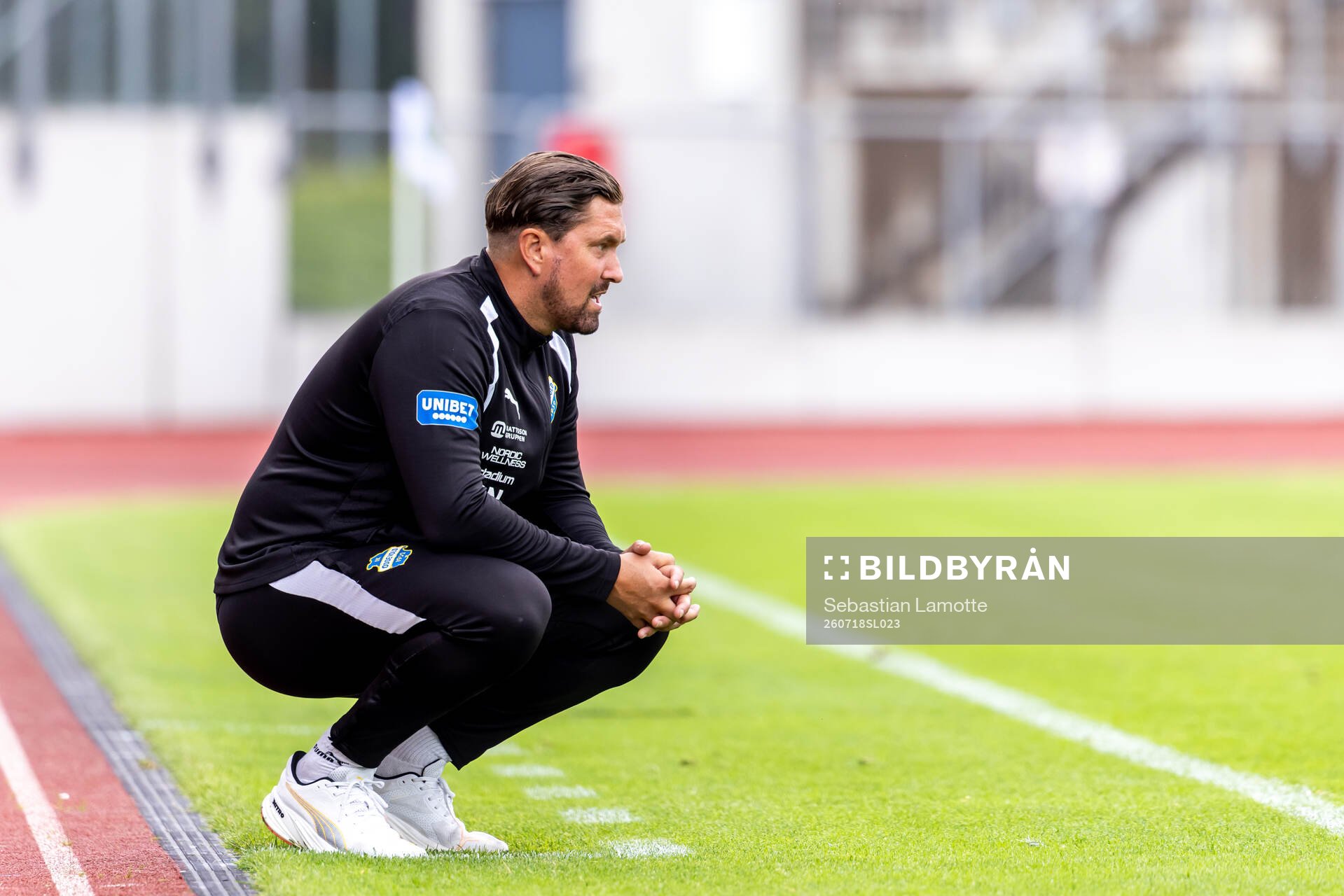 Oddevolds tränare Rikard Nilsson