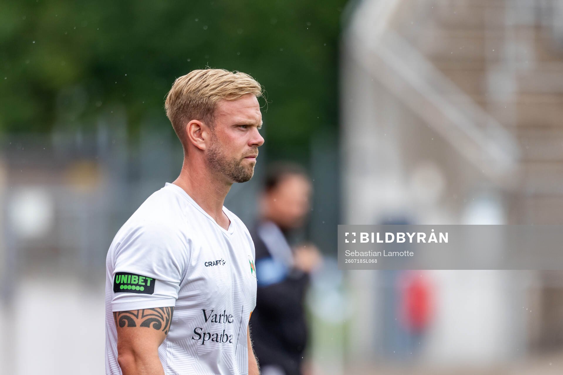 Varbergs tränare Victor Salwén