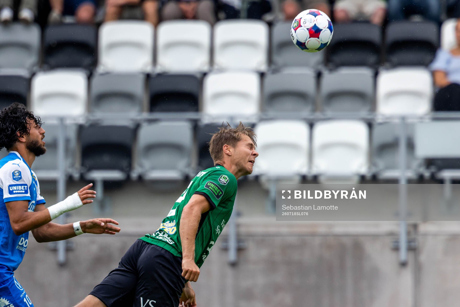 Oddevolds Leonardo Farah Shahin och Varbergs Gustav Broman