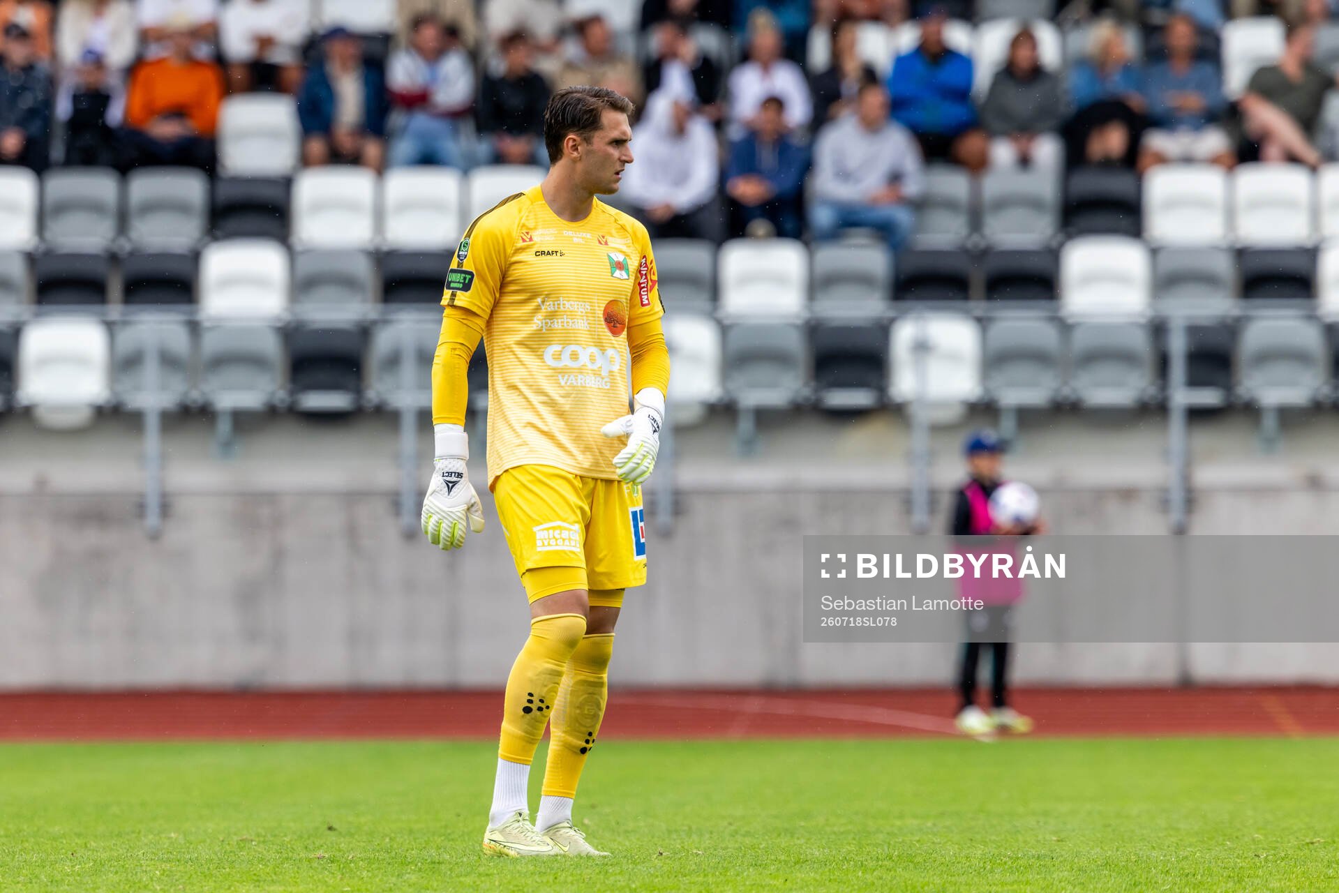Varbergs målvakt Oscar Ekman