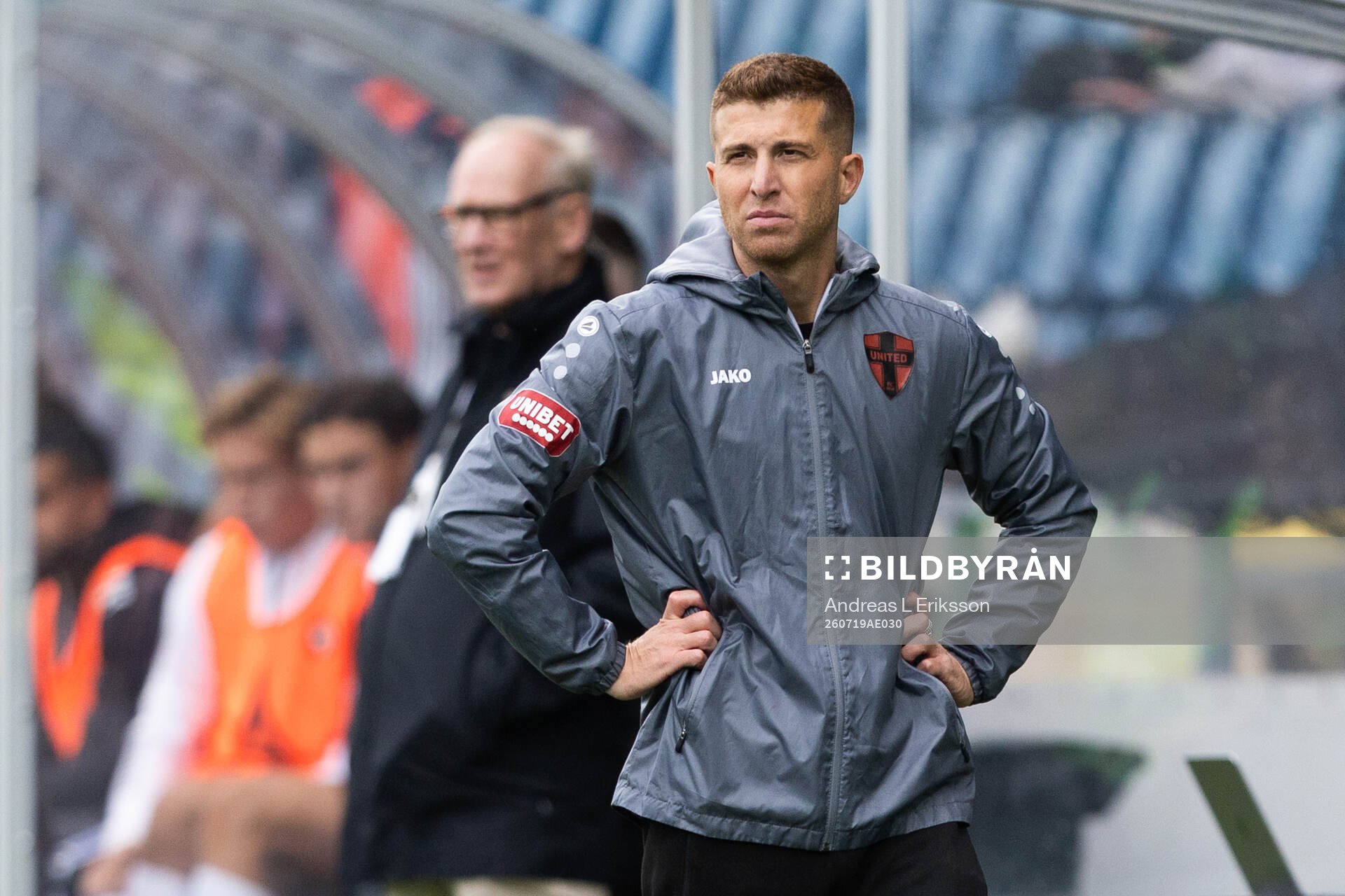 Nordic Uniteds tränare Steven Younan