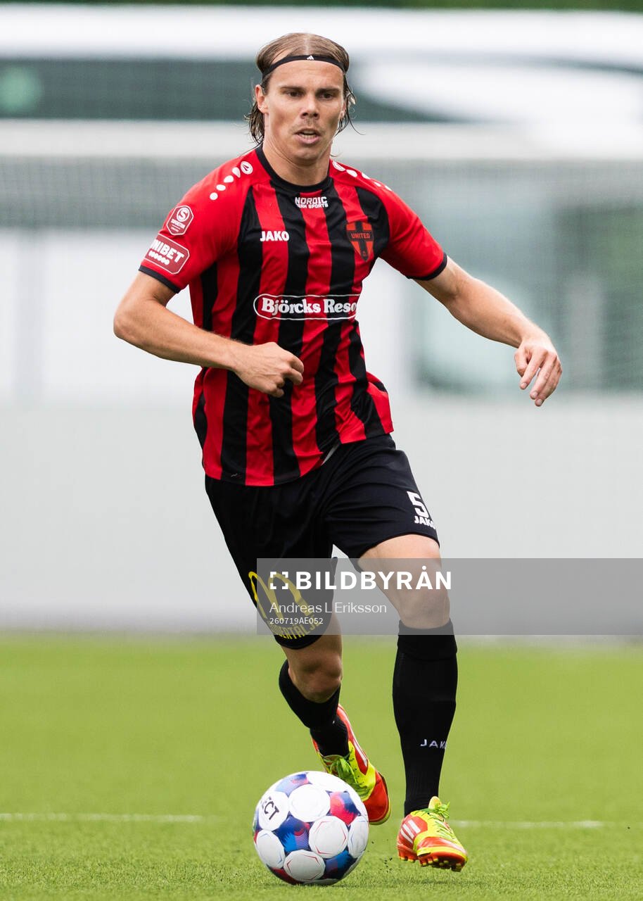 Nordic Uniteds Elias Andersson