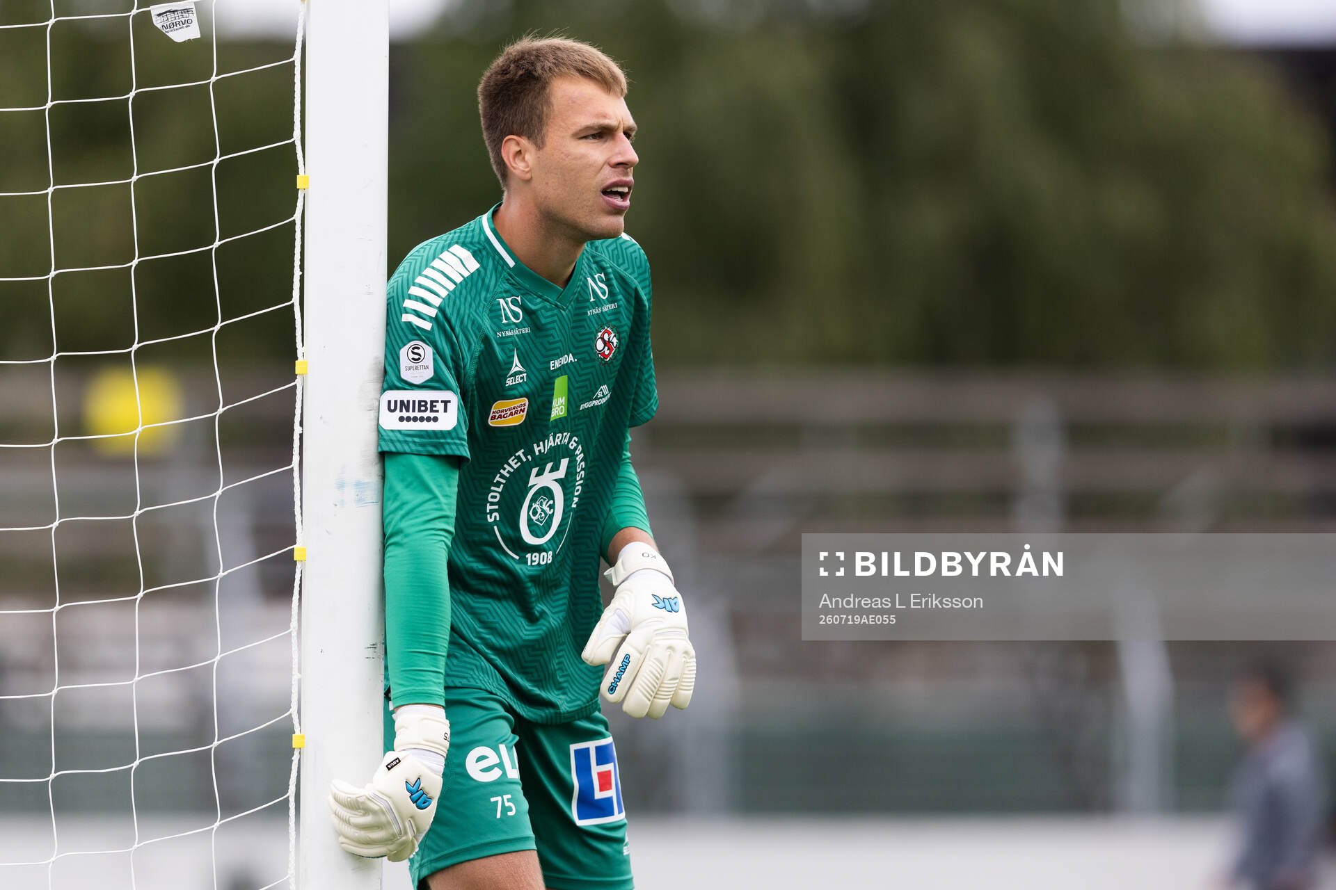 Örebros målvakt Jakub Ojrzynski