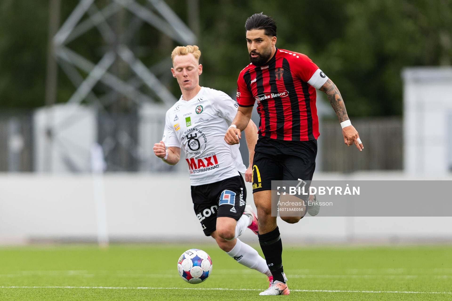 Örebros Christopher Redenstrand och Nordic Uniteds