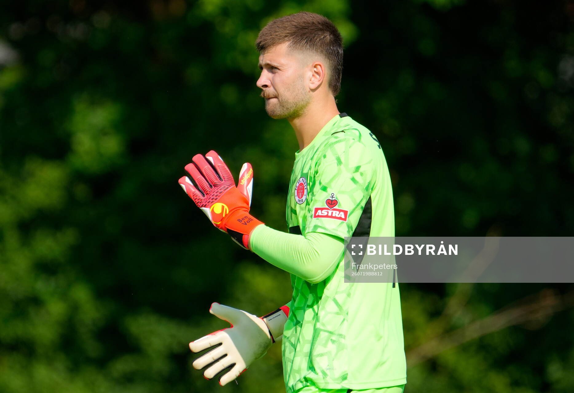 Torwart Ben Voll (St. Pauli)
