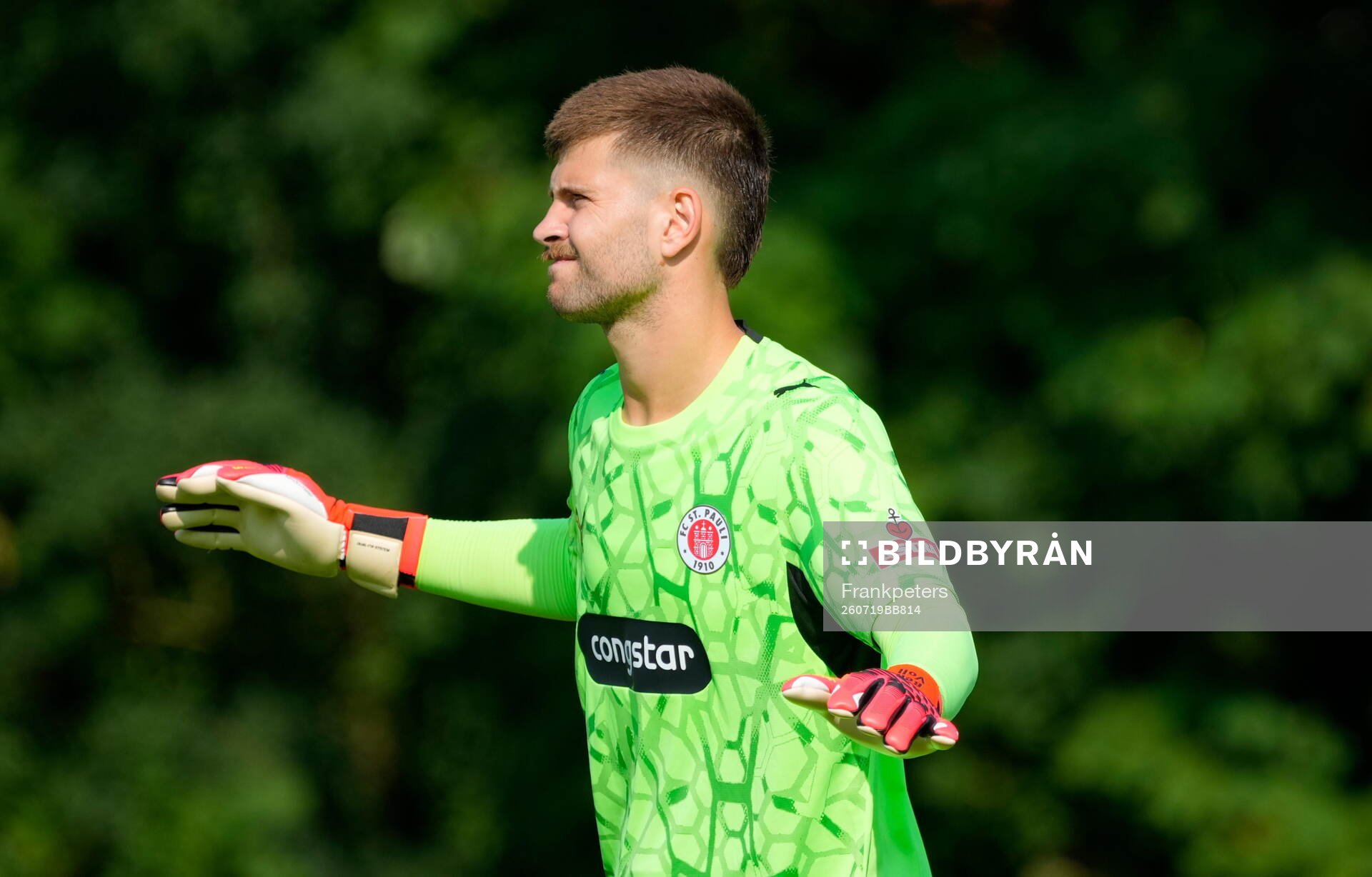 Torwart Ben Voll (St. Pauli)