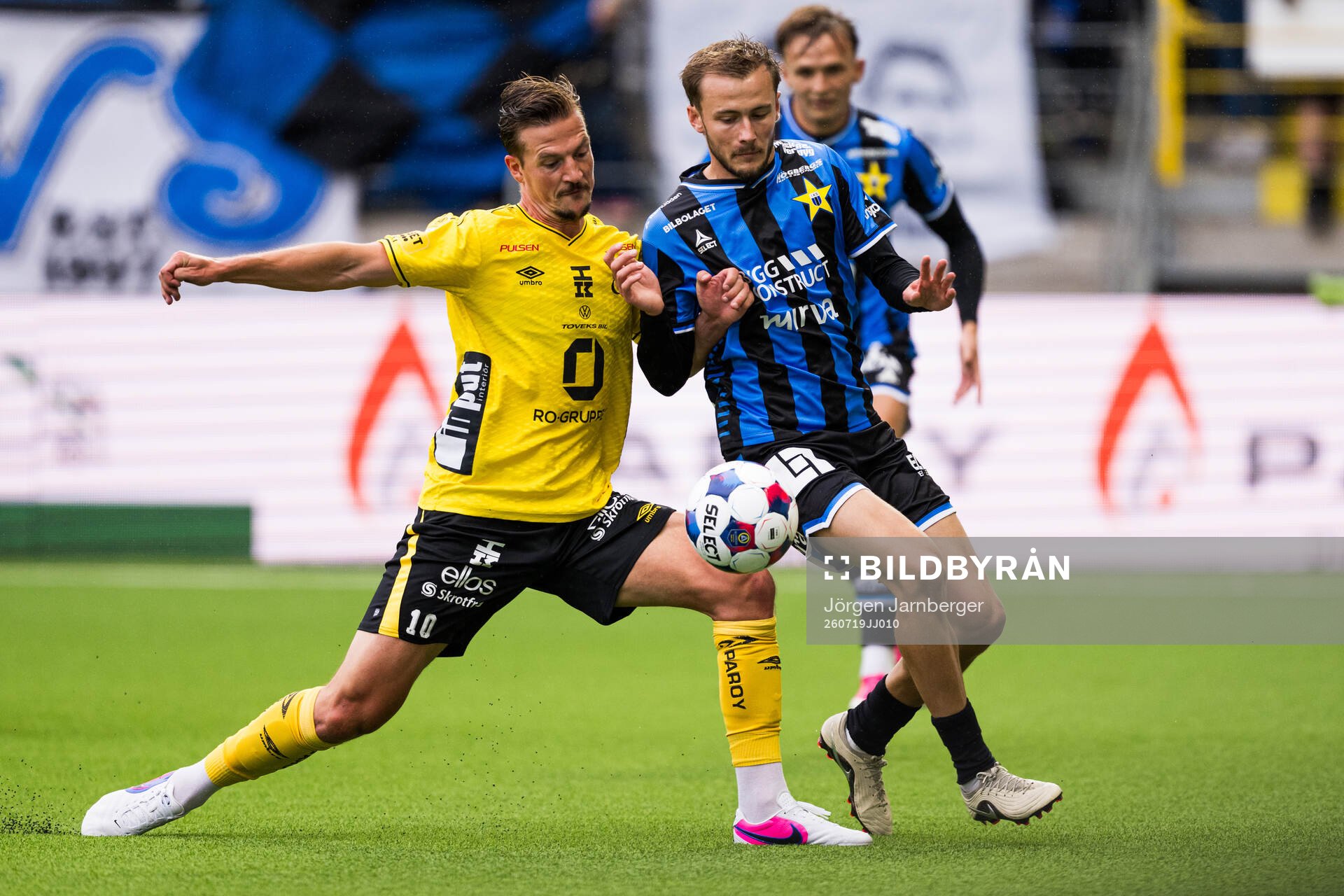 Elfsborgs Simon Olsson och Sirius Melker Heier