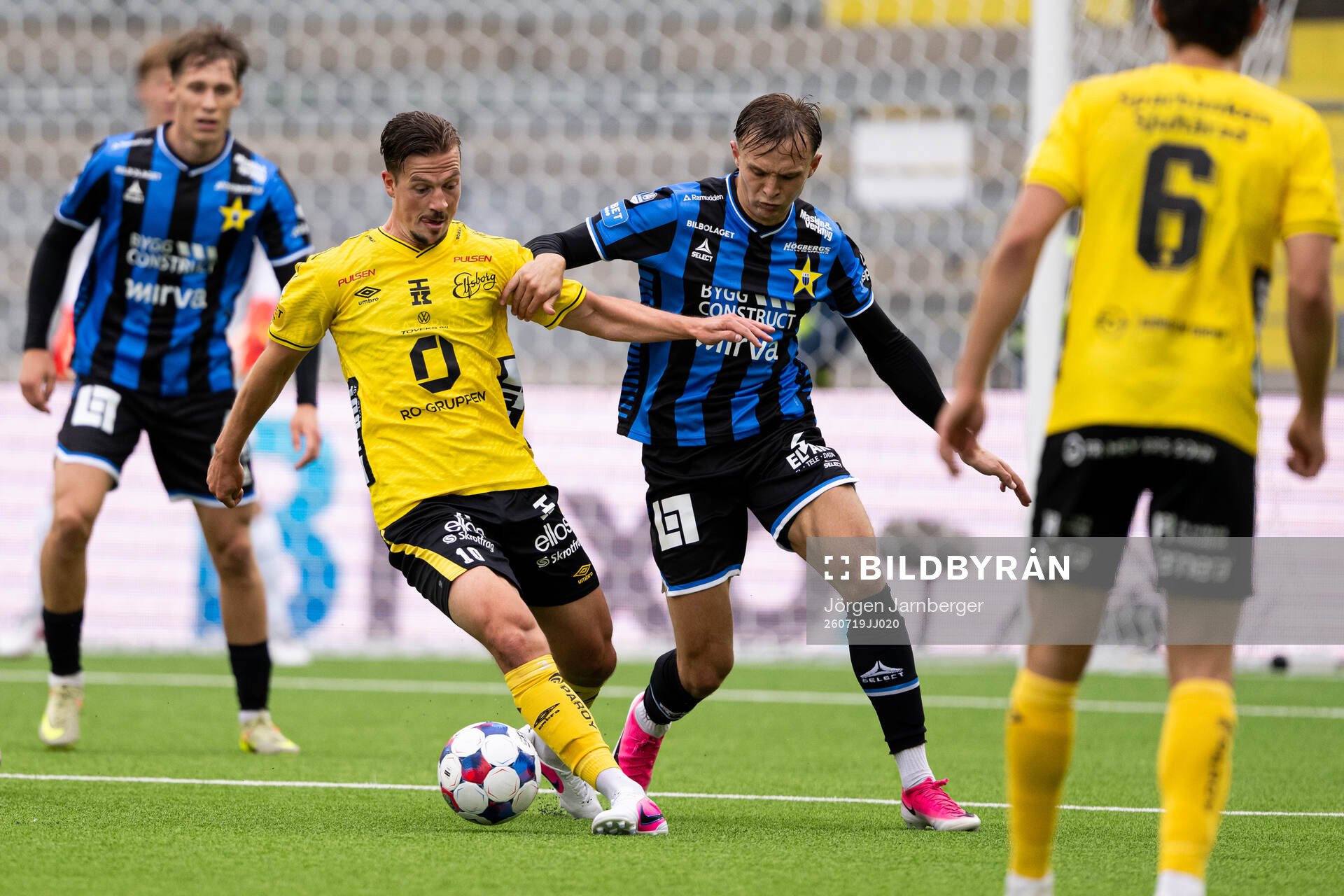 Elfsborgs Simon Olsson och Sirius Oscar Krusnell