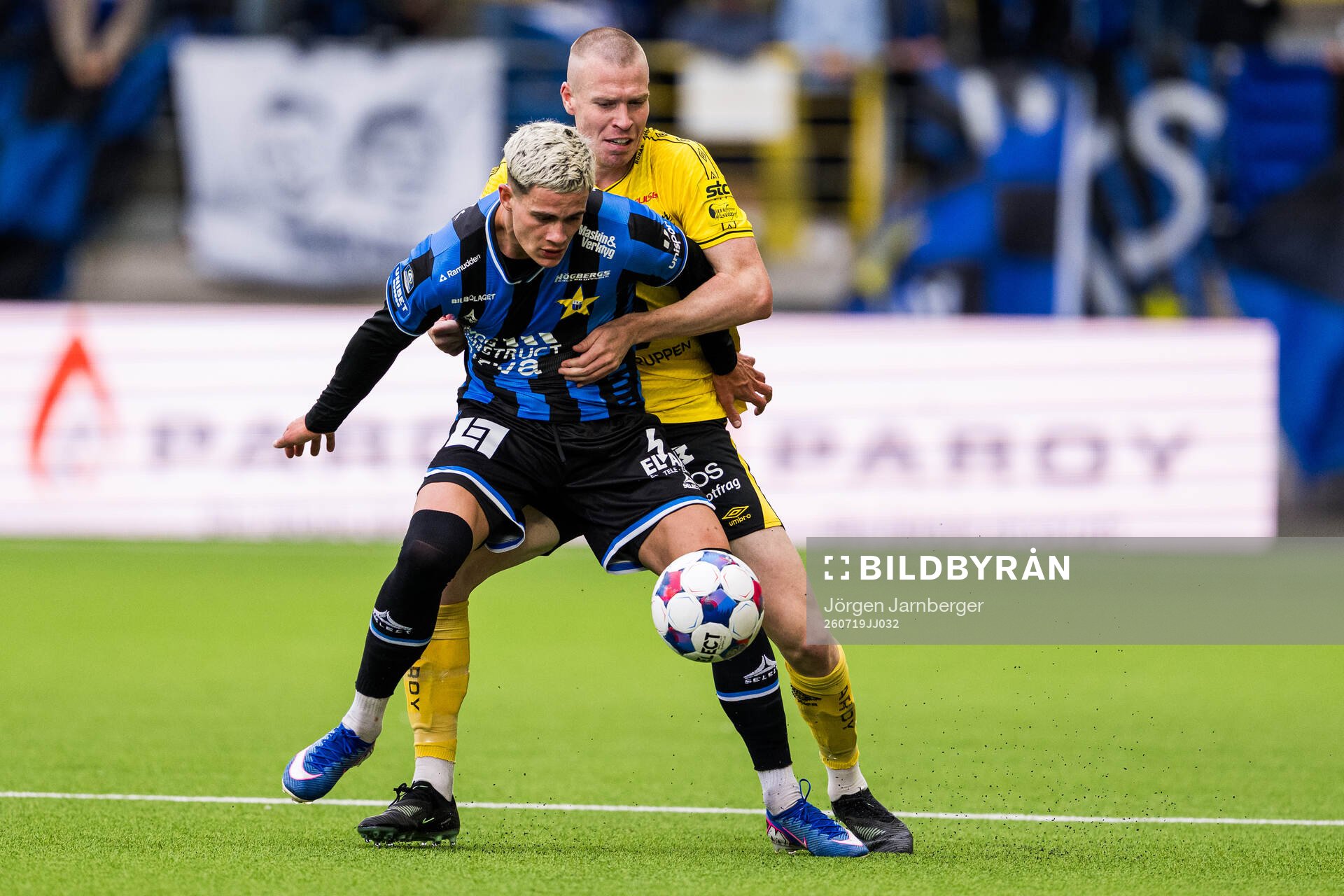 Sirius Robbie Ure och Elfsborgs Thomas Isherwood