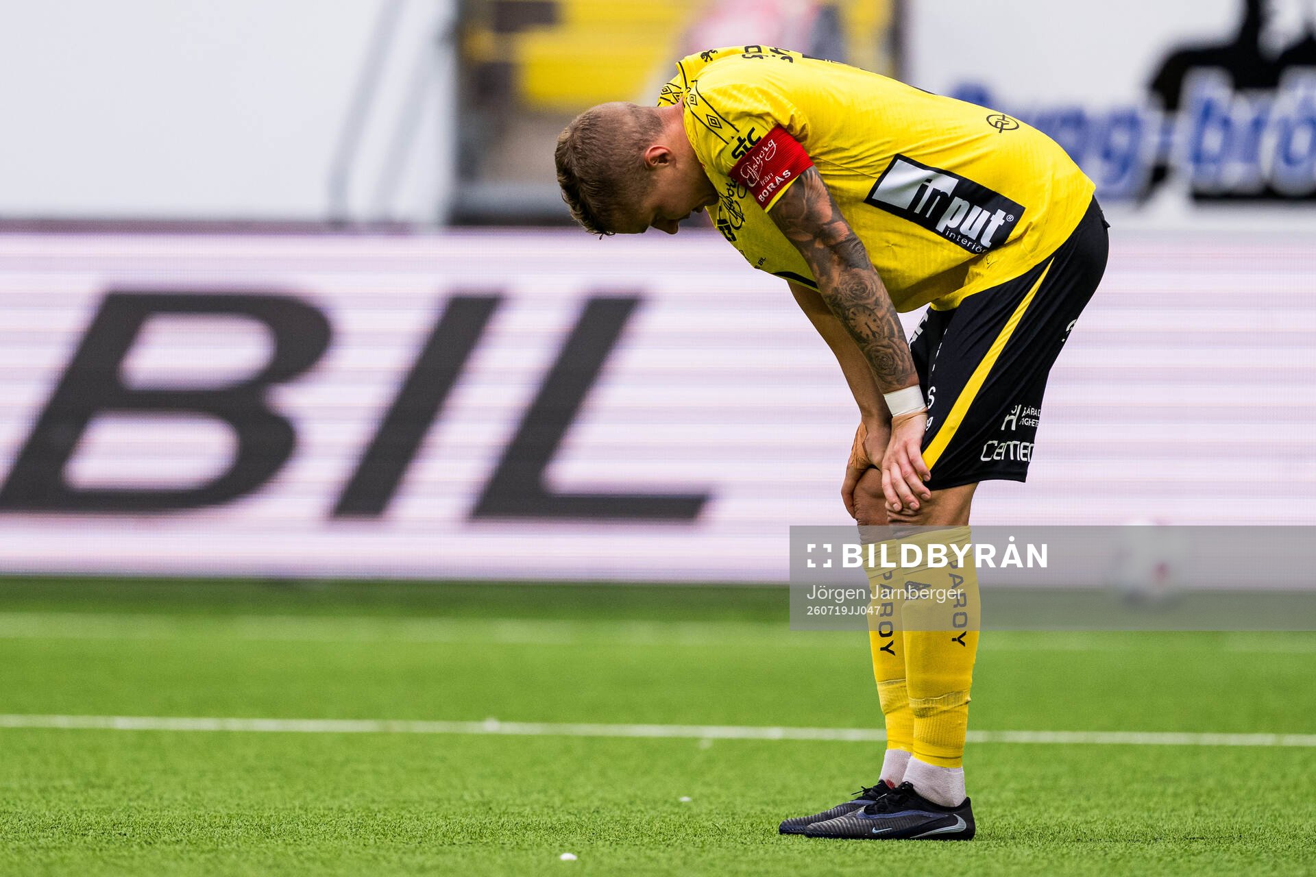 Elfsborgs Sebastian Holmén deppar