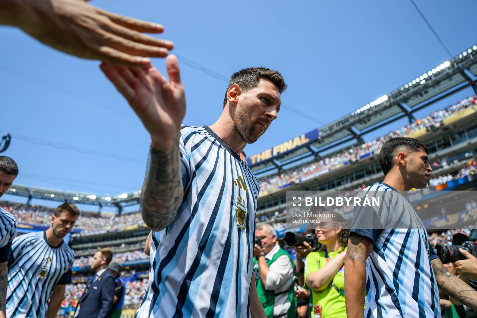 Lionel Messi of Argentina