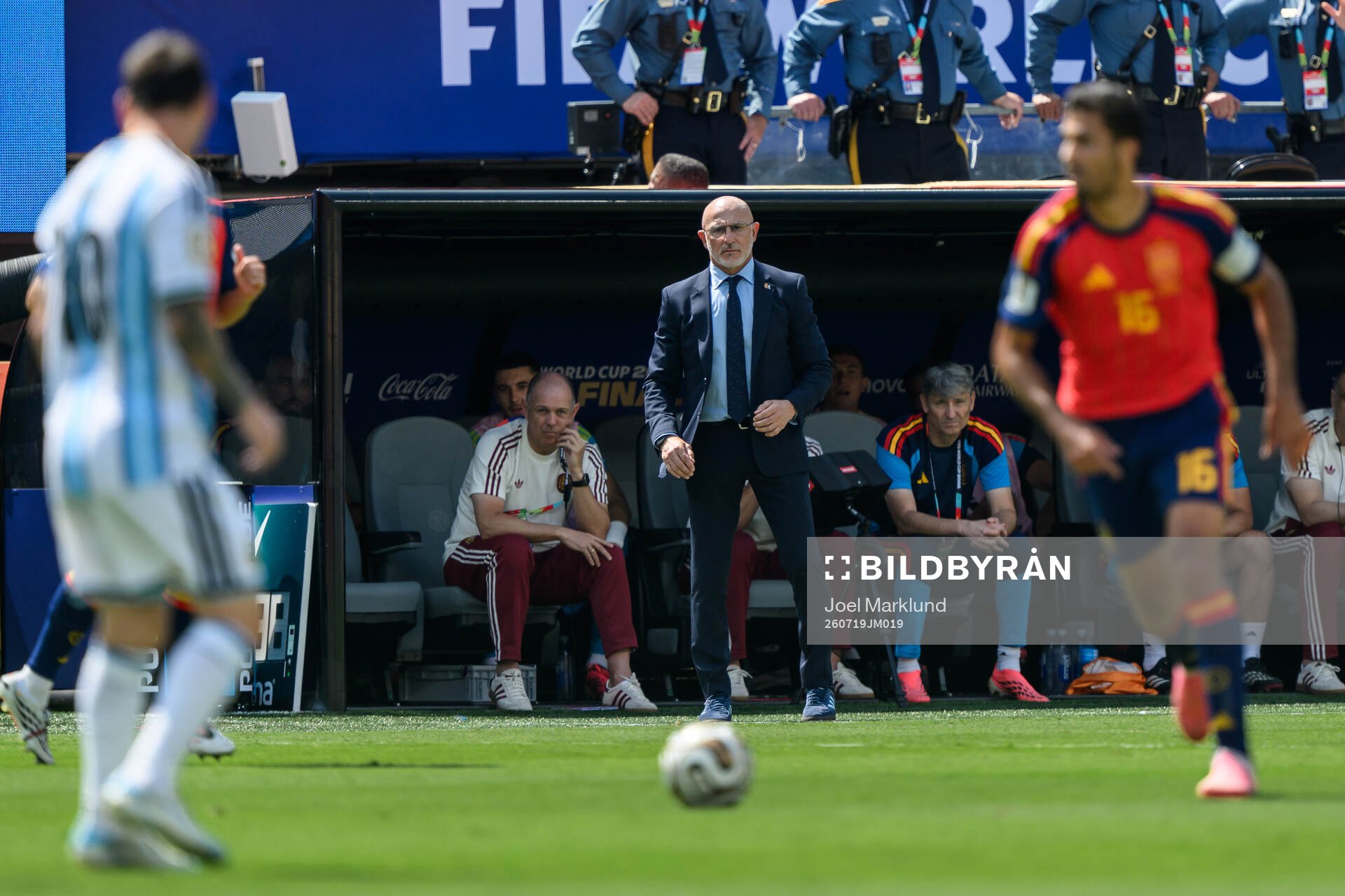 Head coach Luis De La Fuente Castillo of Spain