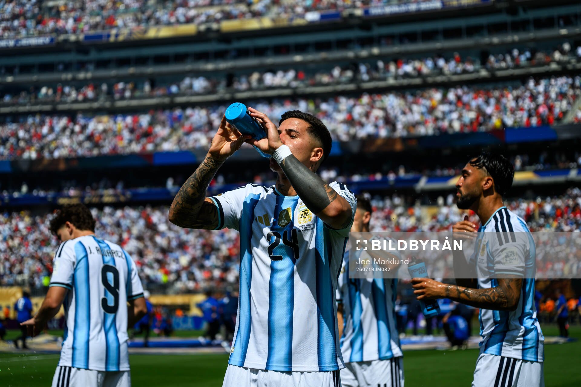 Enzo Fernandez of Argentina