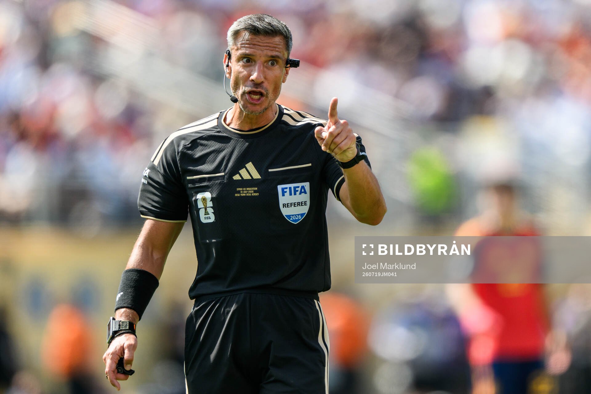 Referee Slavko Vincic
