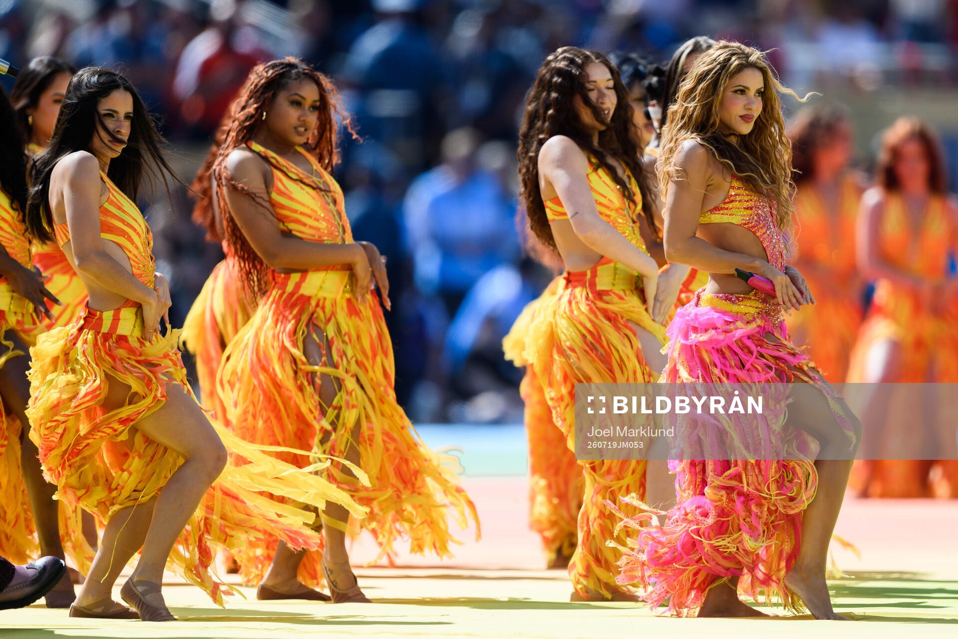 Shakira performs