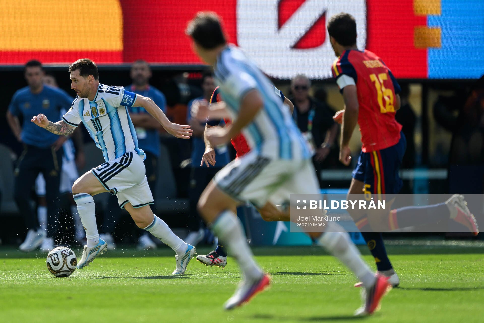 Lionel Messi of Argentina