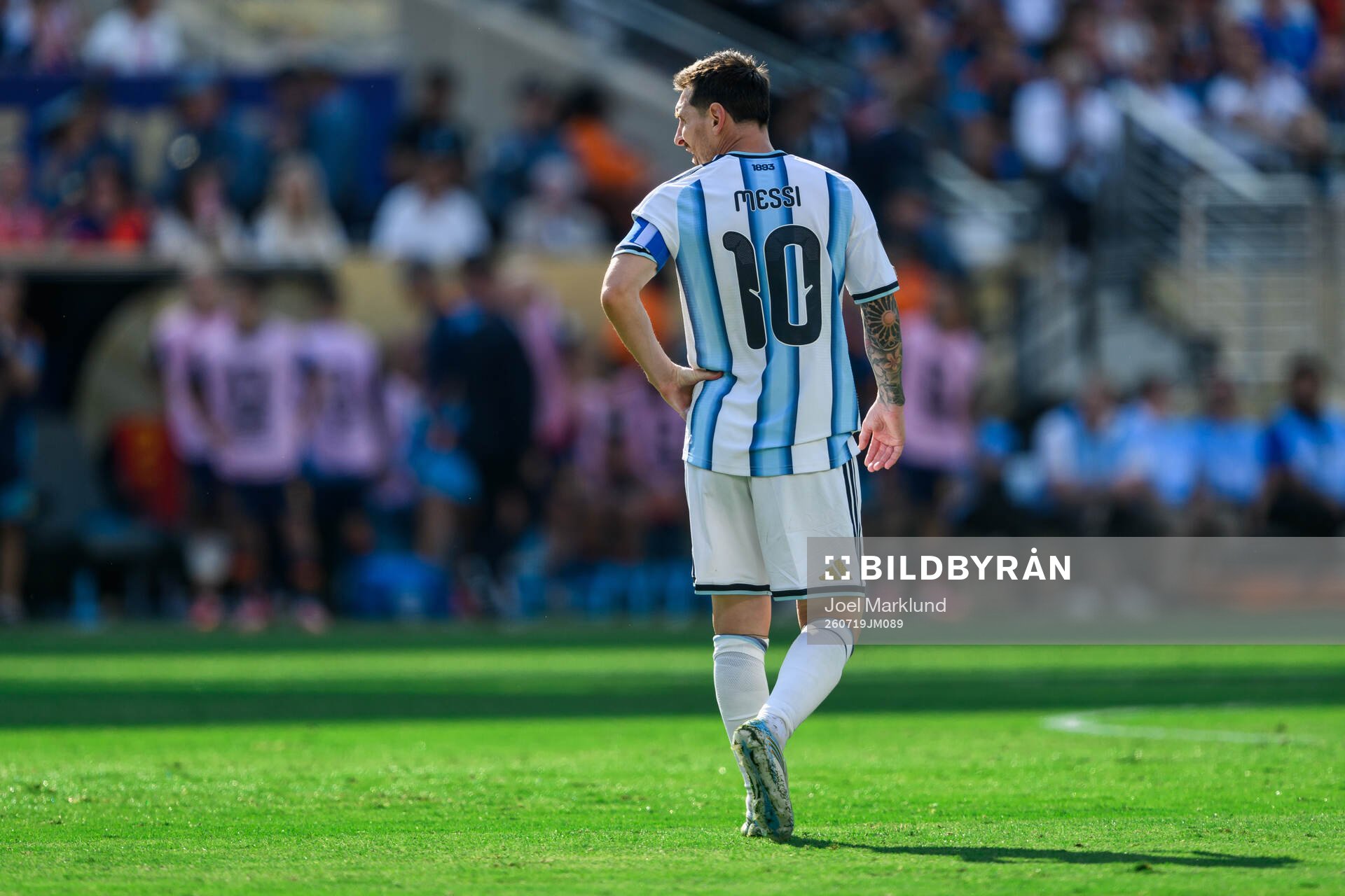 Lionel Messi of Argentina