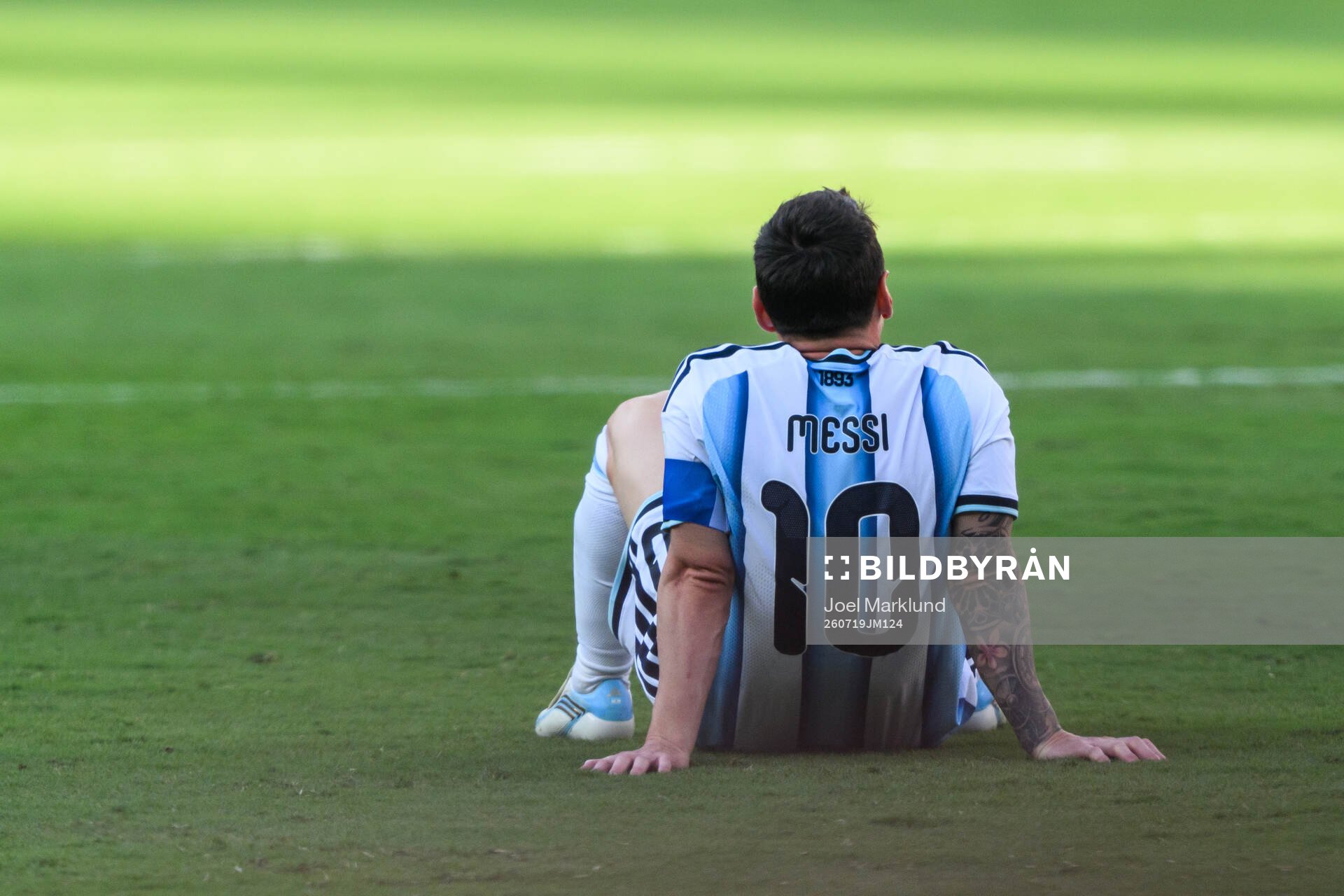 Lionel Messi of Argentina