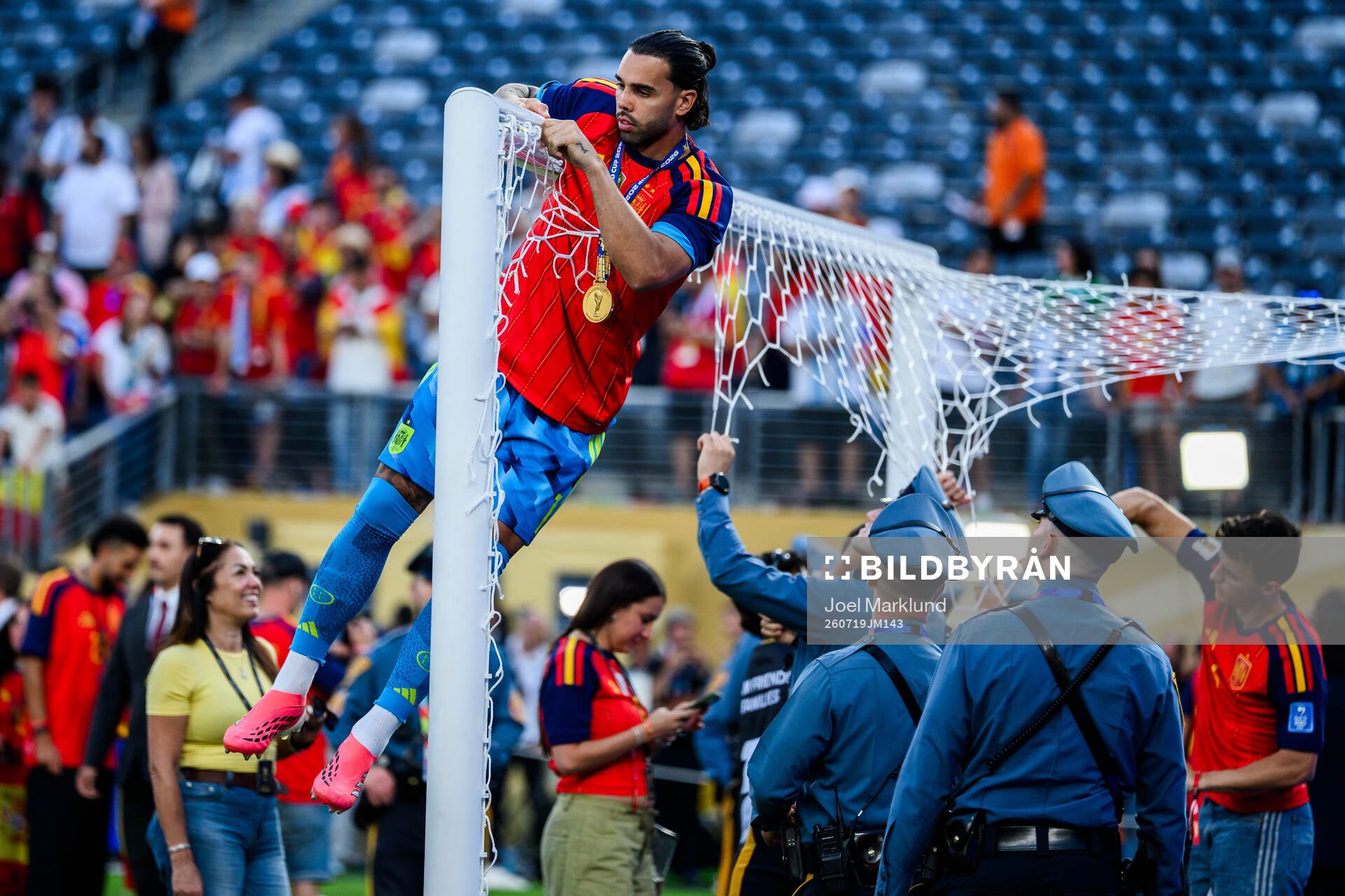 goalkeeper Joan Garcia of Spain