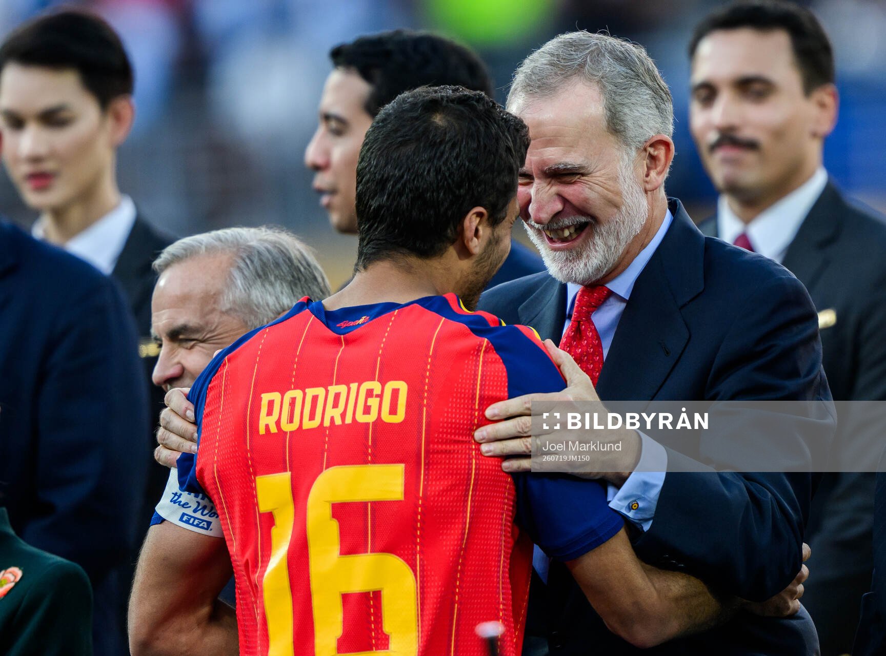 Rodri of Spain and King Felipe VI, King of Spain