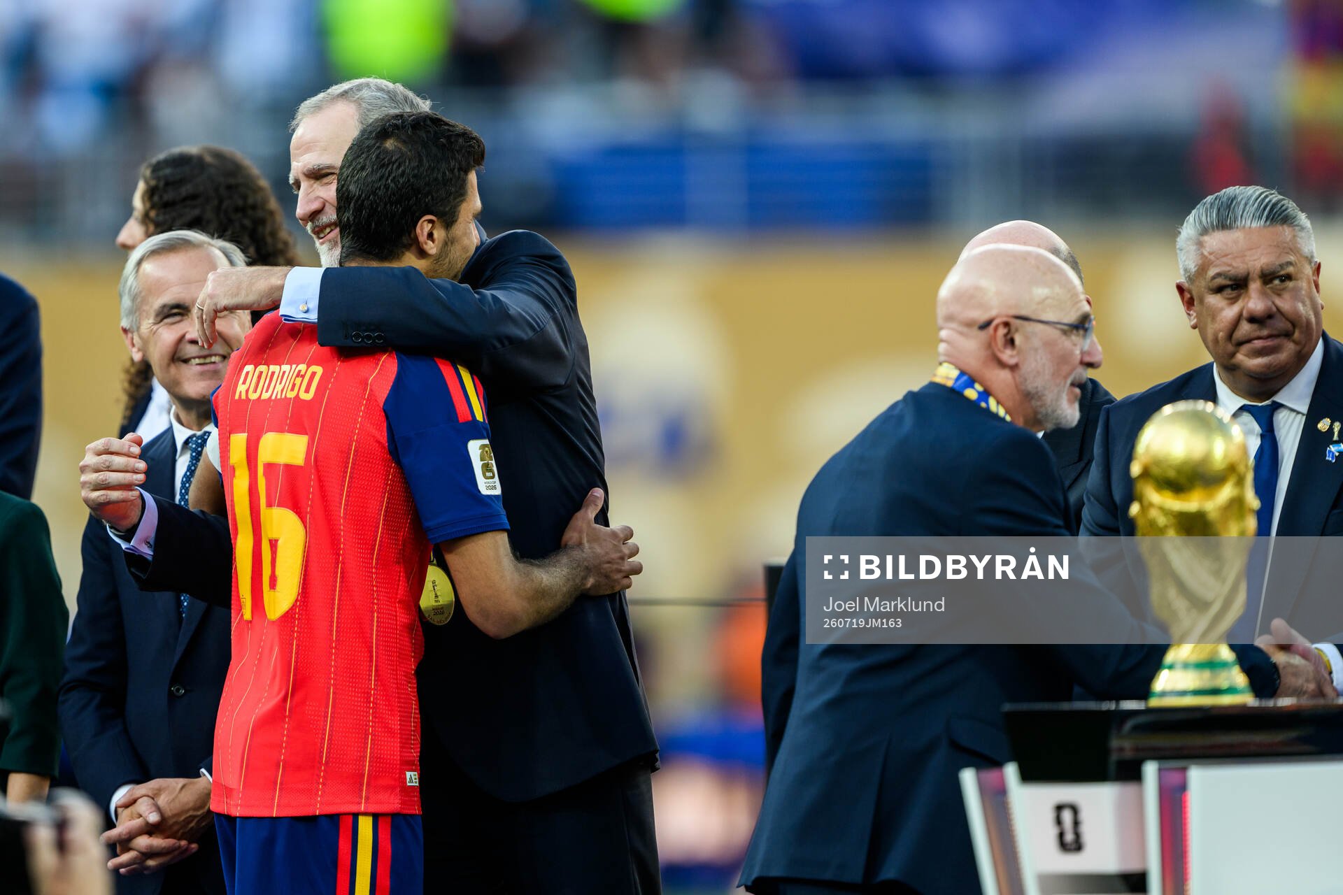 Rodri of Spain and King Felipe VI, King of Spain
