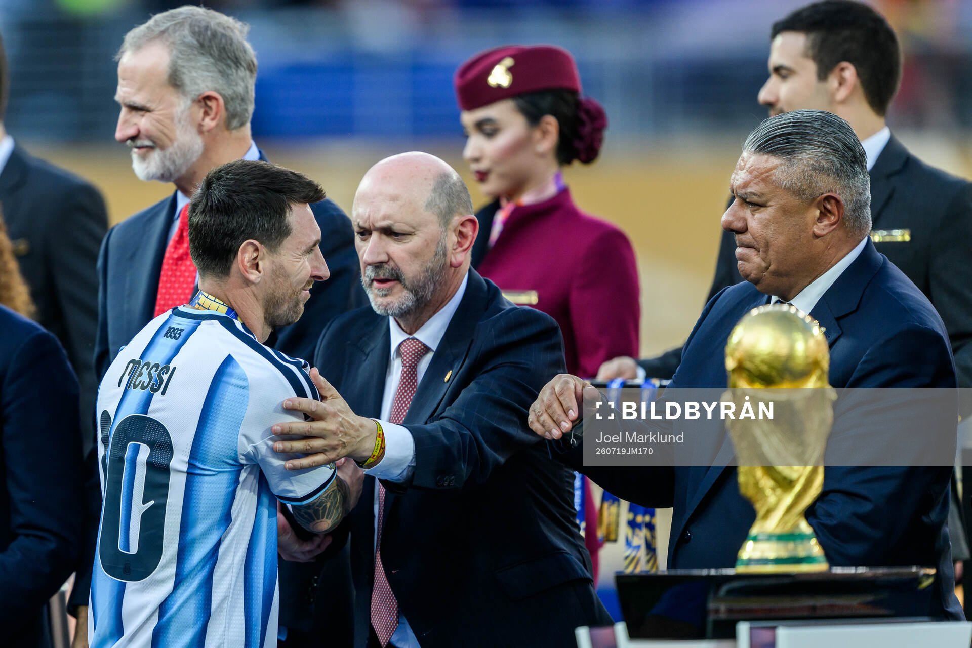 Lionel Messi of Argentina