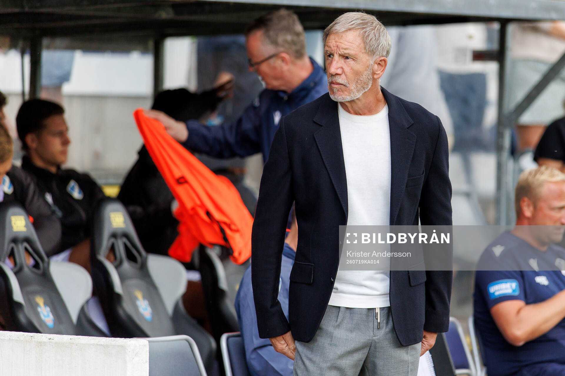 Halmstads tränare Stuart Baxter