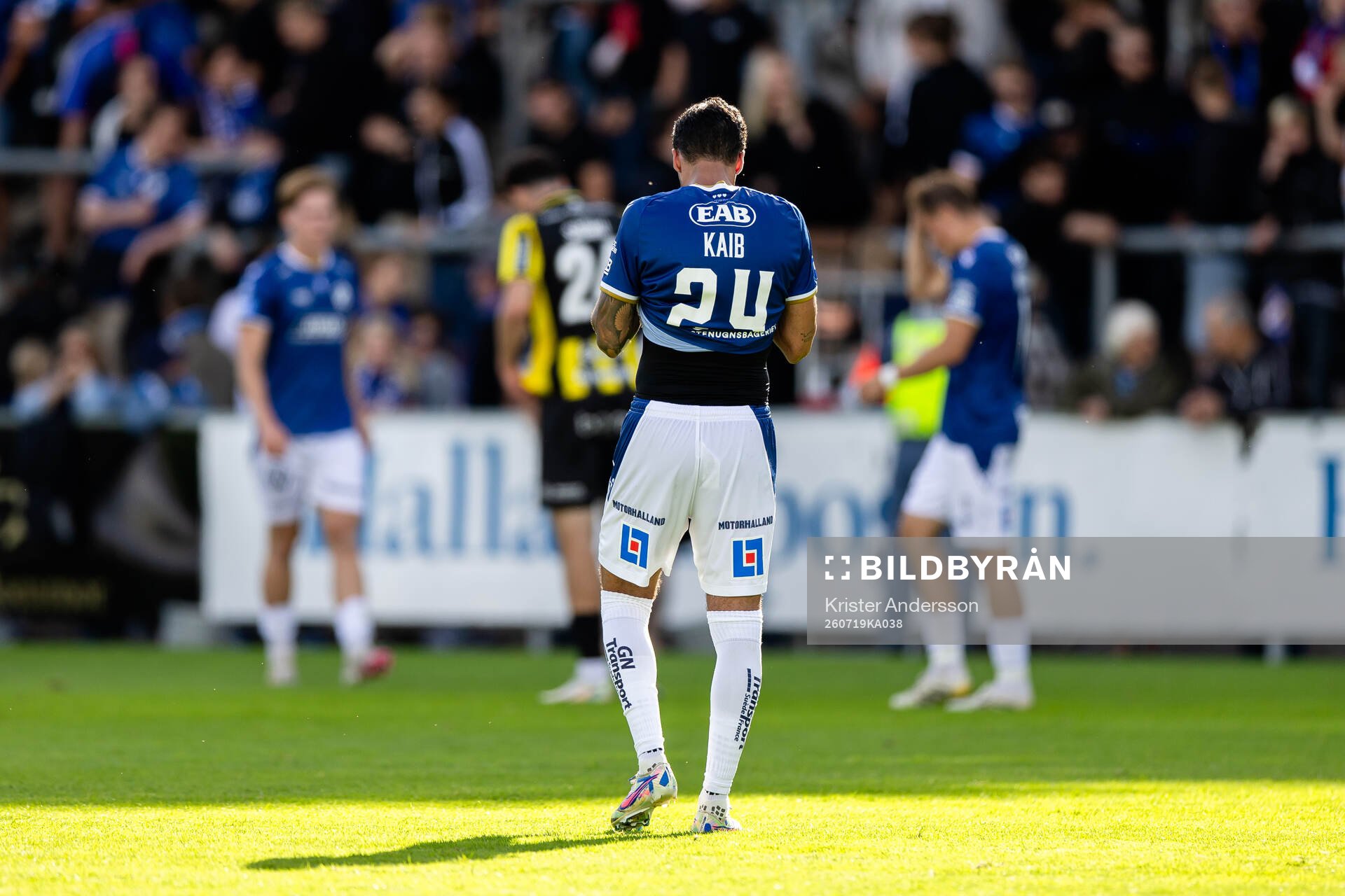 Halmstads Rami Kaib deppar