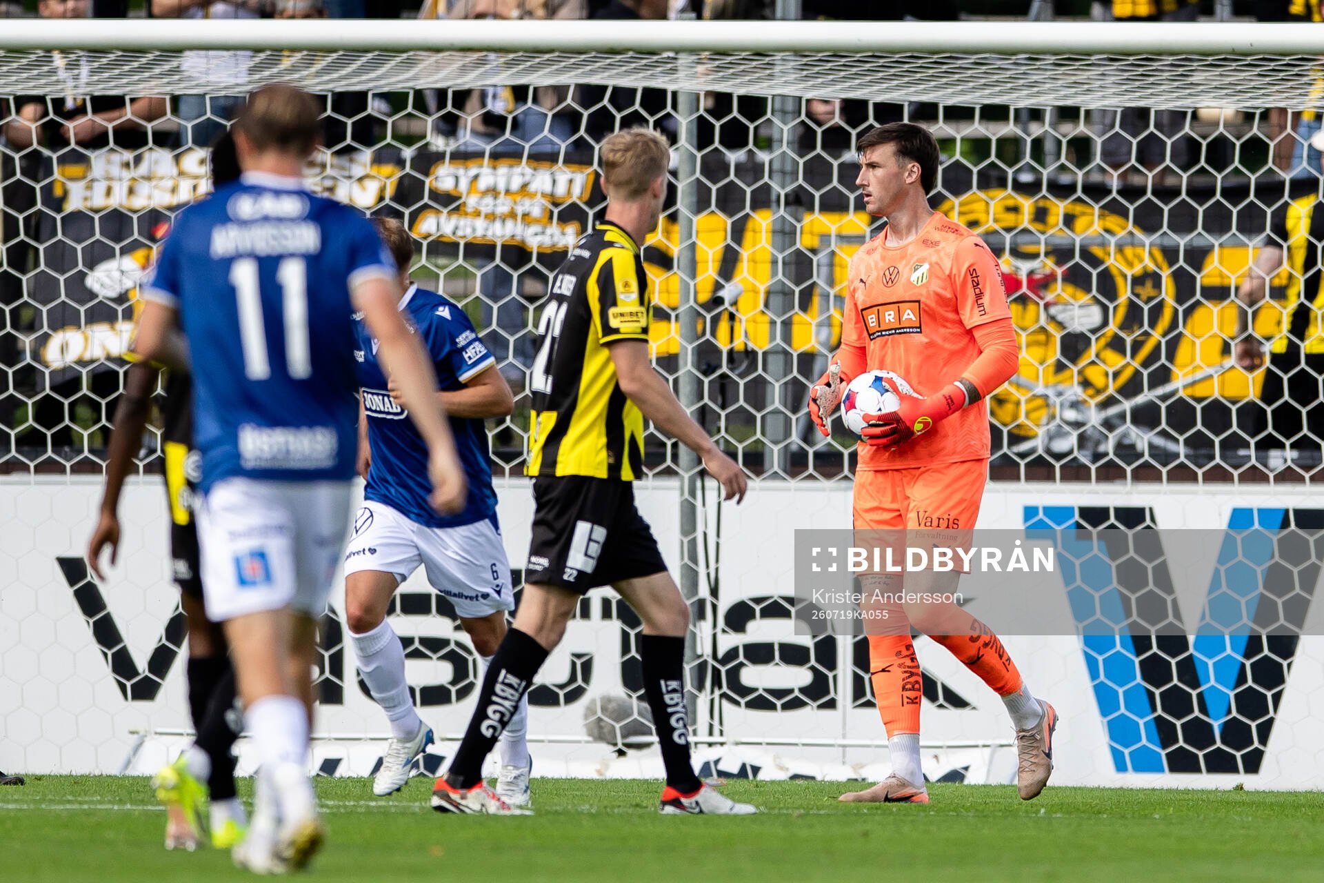 Häckens målvakt Andreas Linde