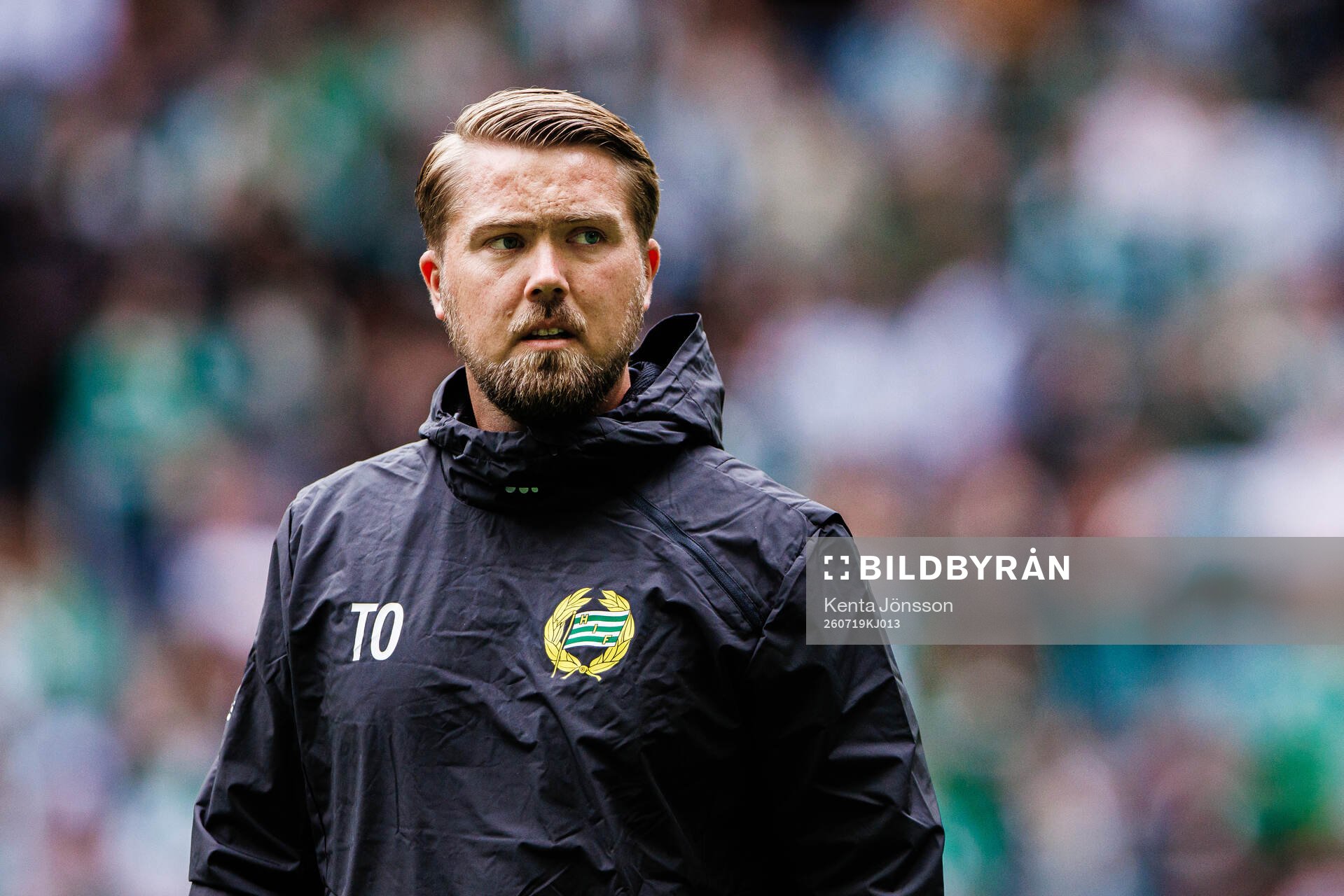 Hammarbys assisterande tränare Theodor Olsson