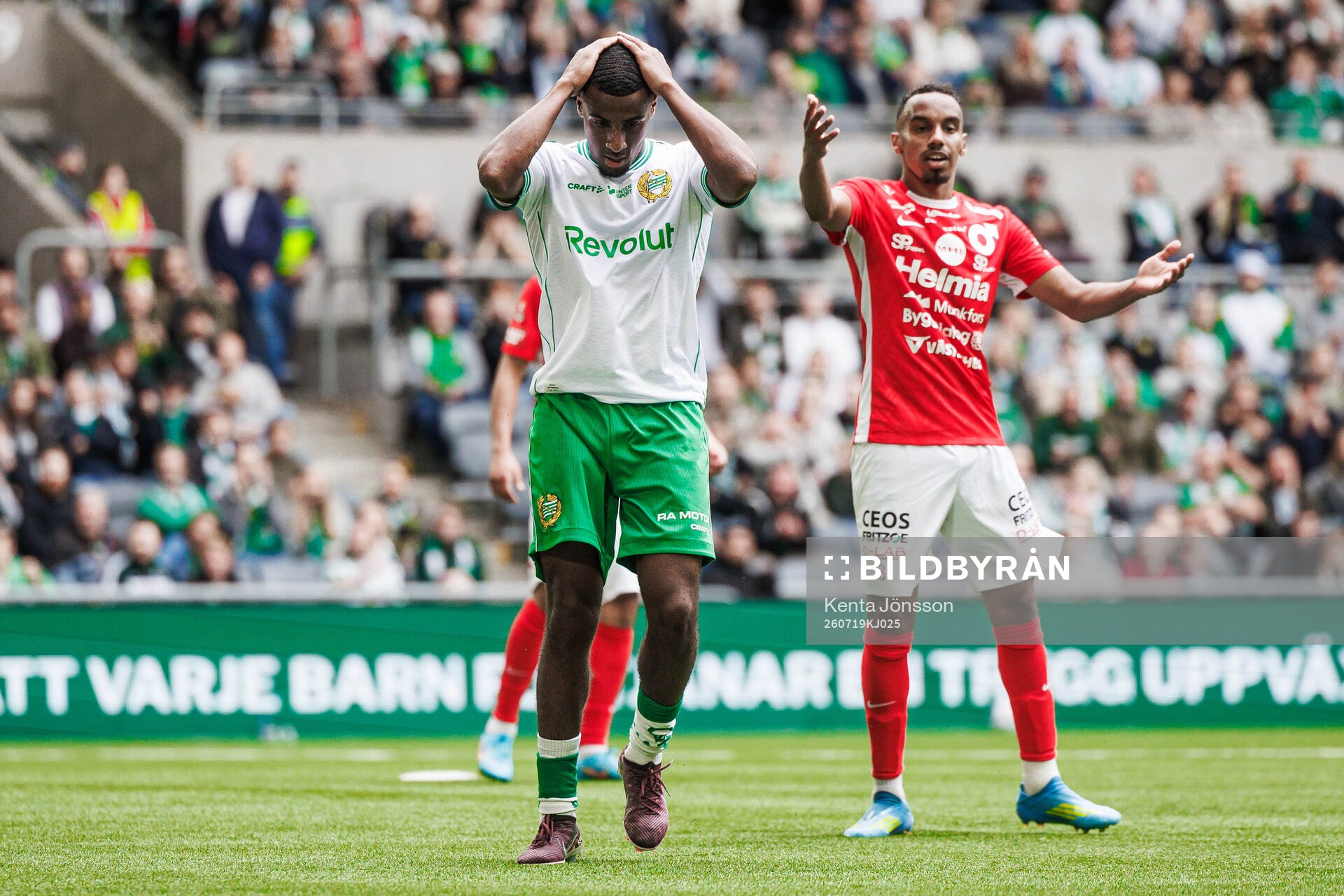 Hammarbys Paulos Abraham deppar