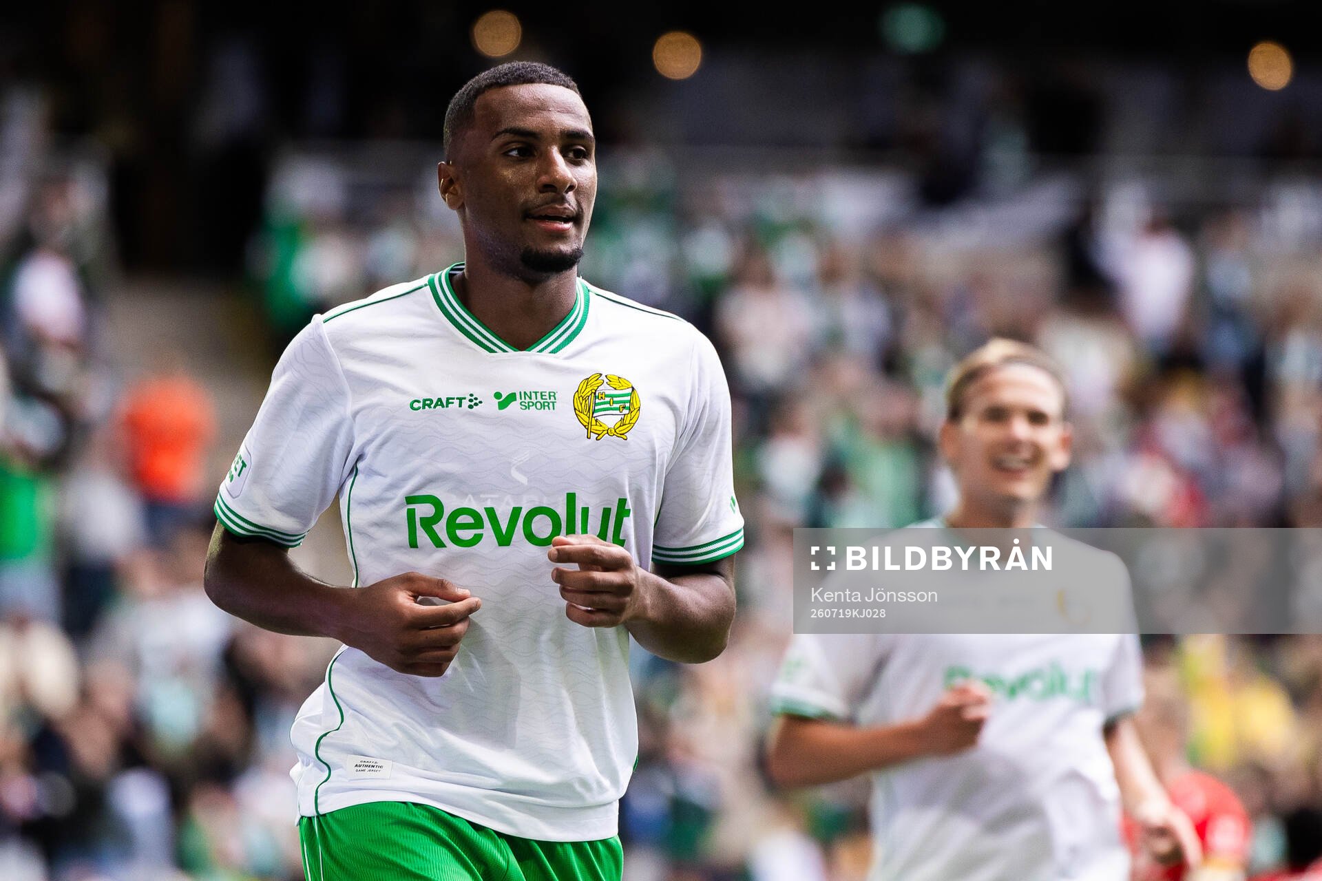 Hammarbys Paulos Abraham jublar